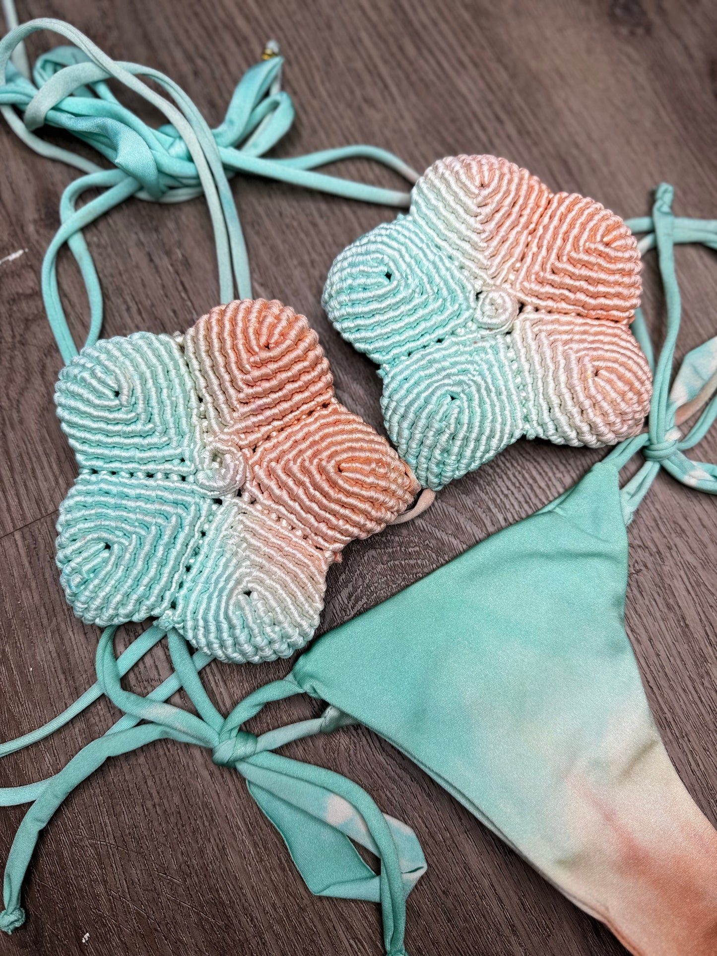 Dalia macrame bikini set