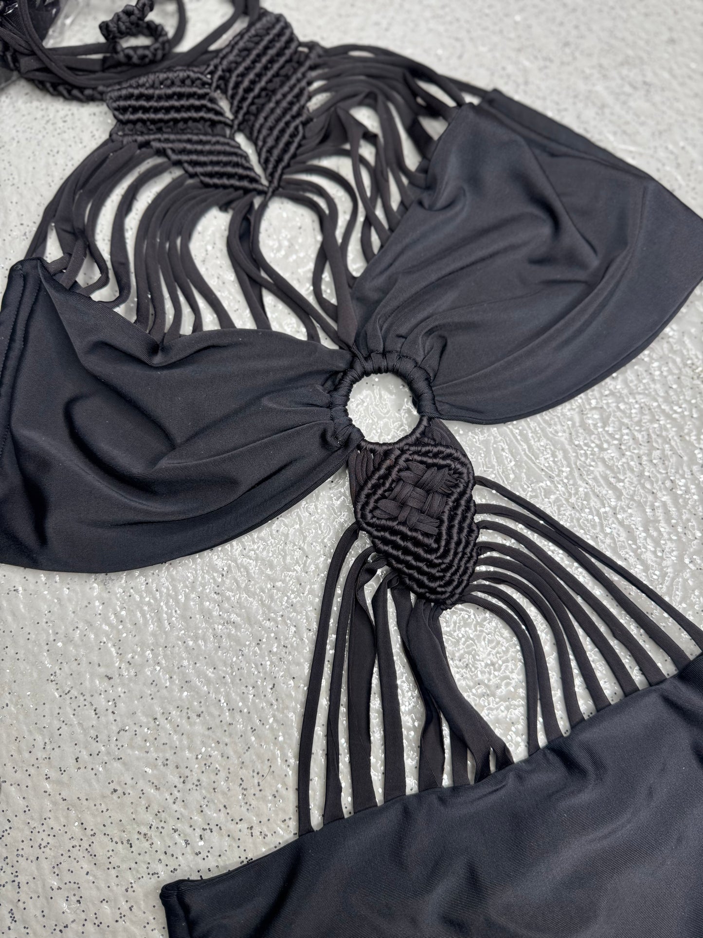Heaven one piece macramé bikini