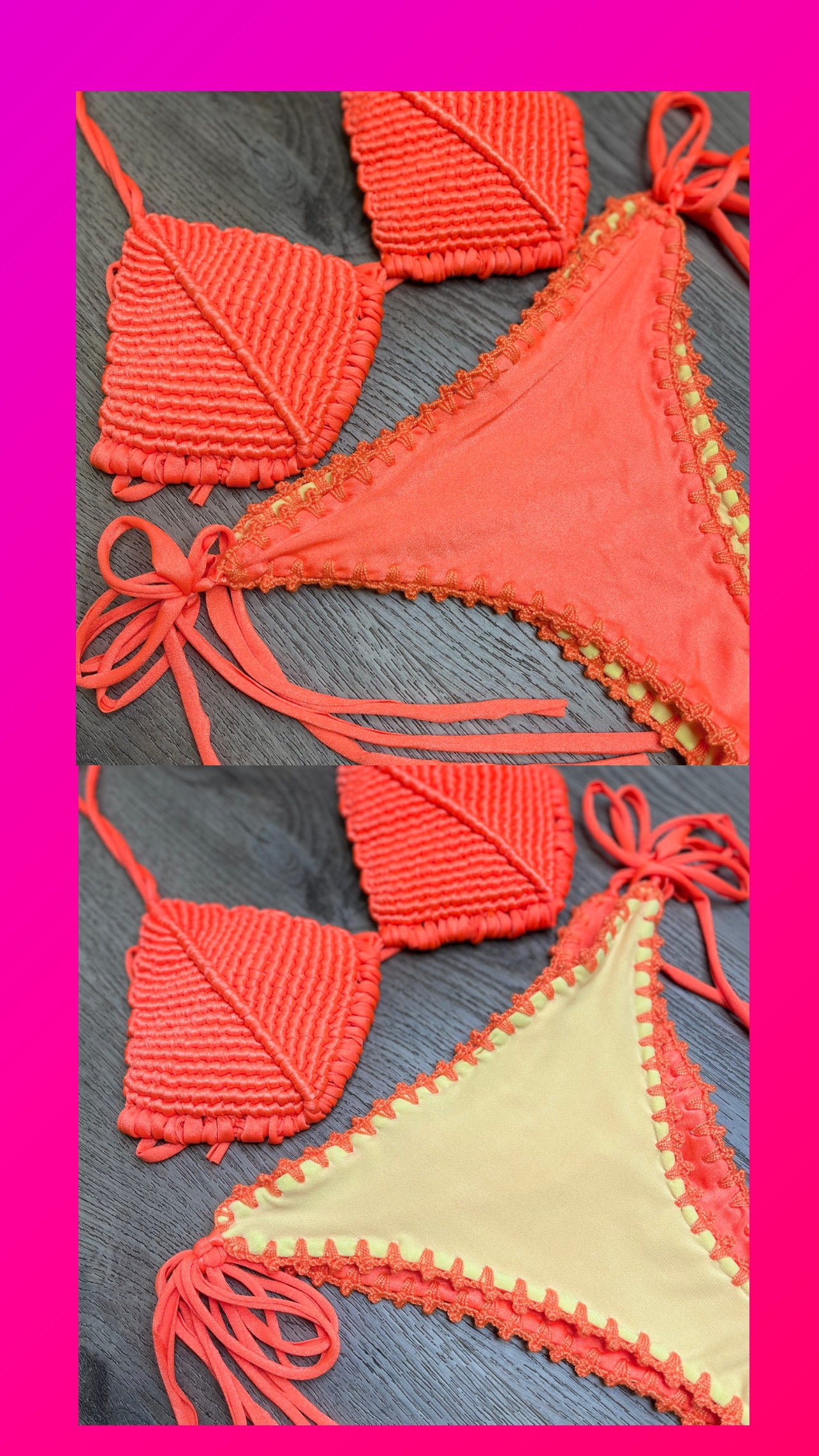 Alma bikini set reversible panty
