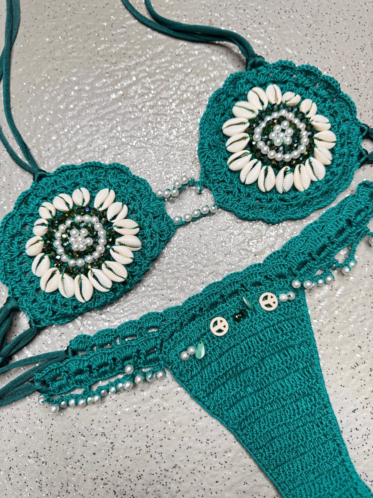 Conchita crochet bikini set
