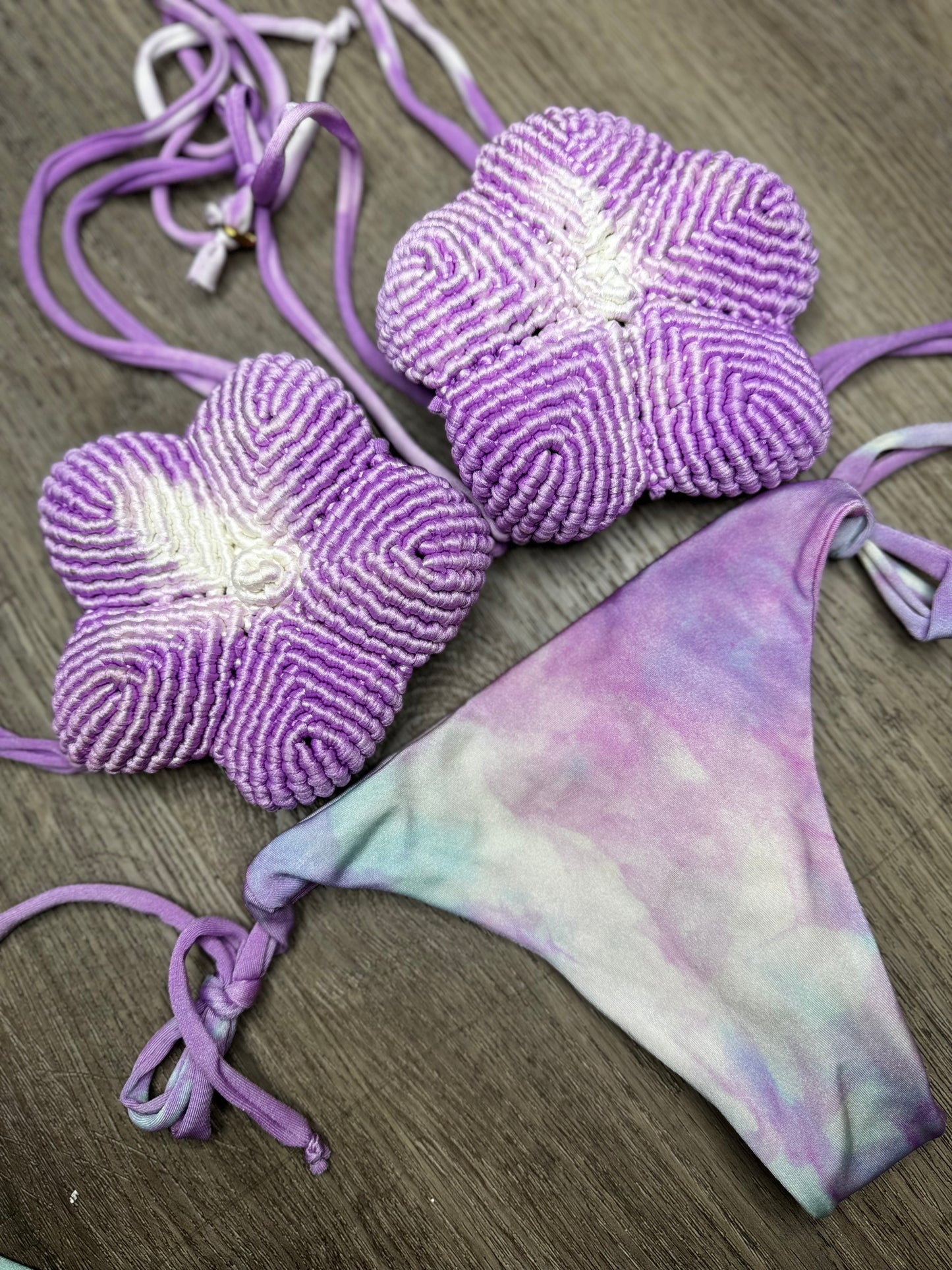 Dalia macrame bikini set