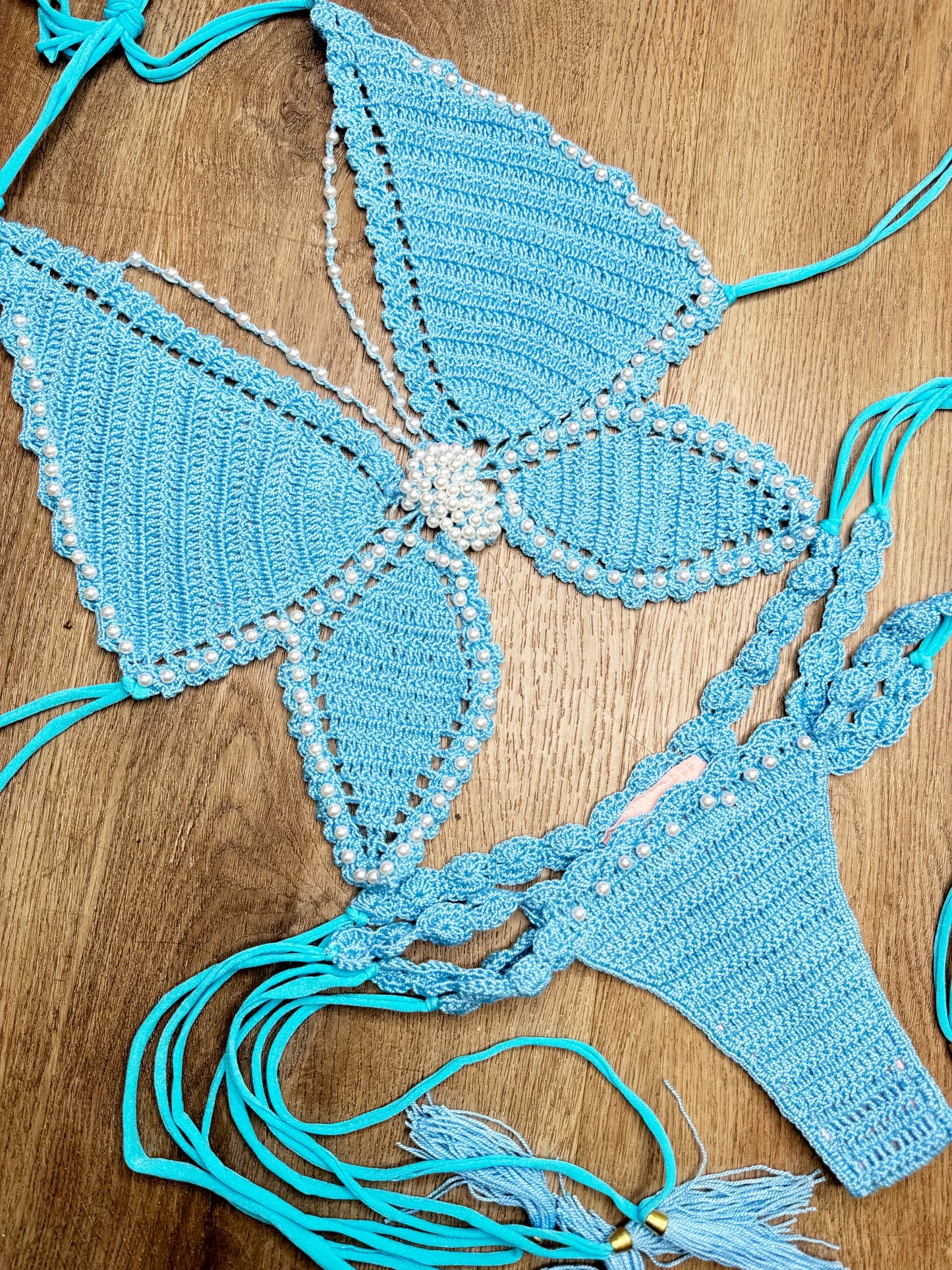 Argus crochet bikini set