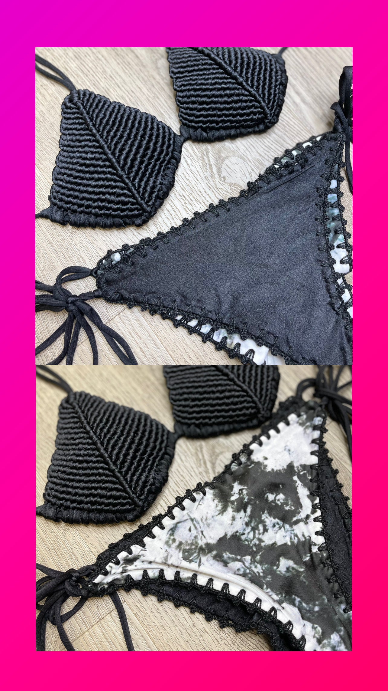 Alma bikini set reversible panty