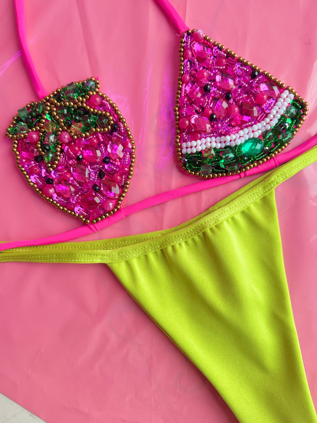 Strawmelon premium bikini set