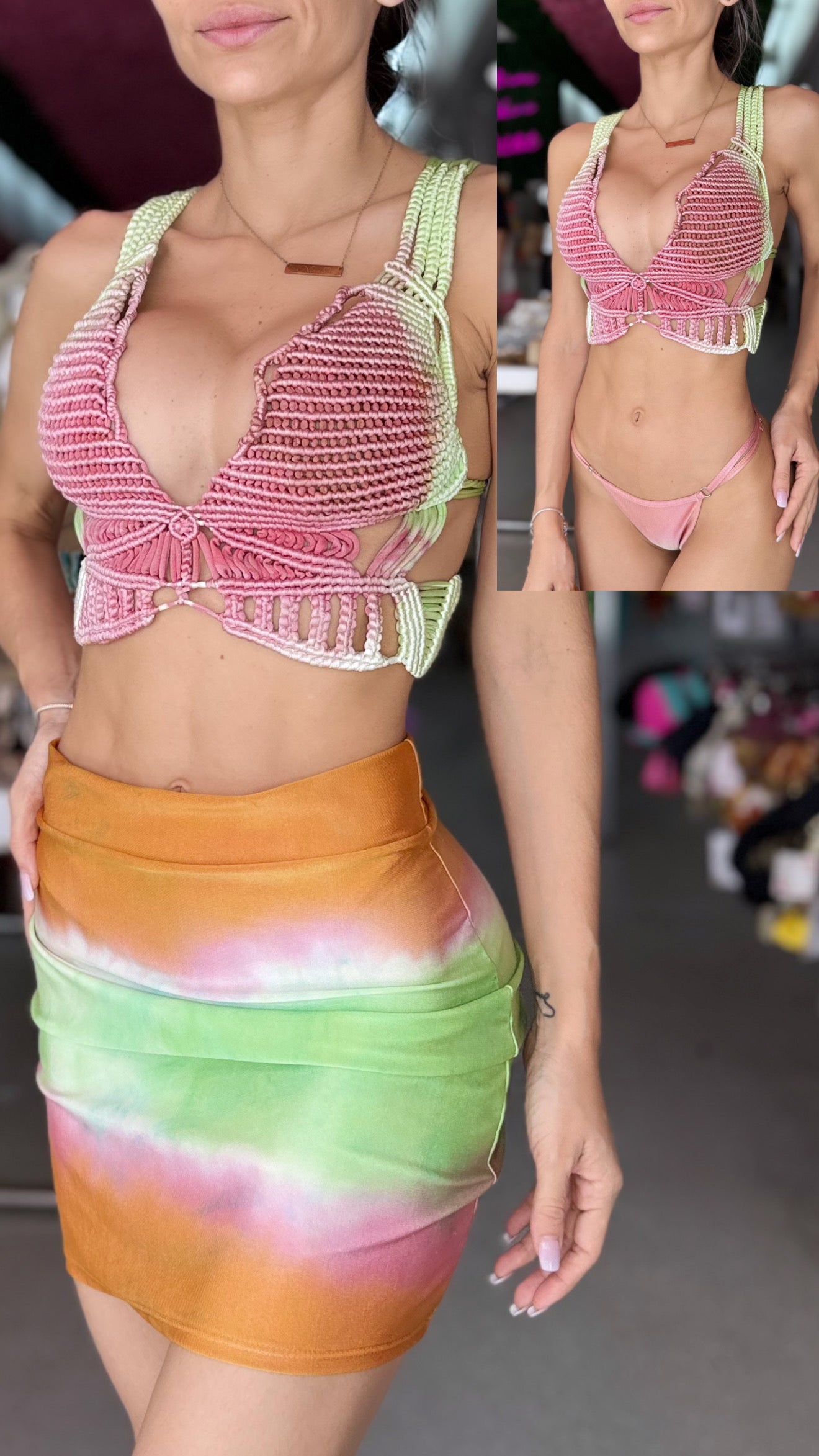 Makena macrame set