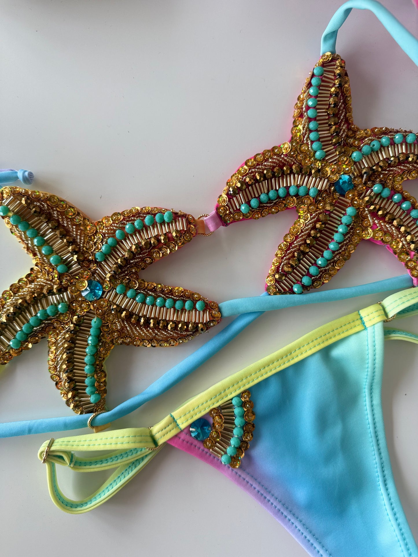 Jellyfish star bikini set
