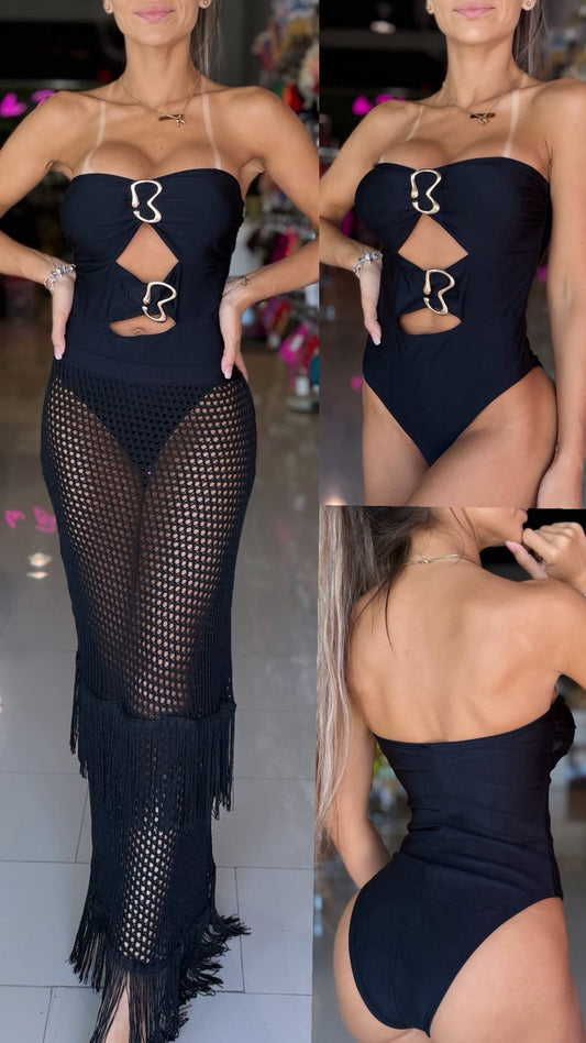 Vilma one piece with cover