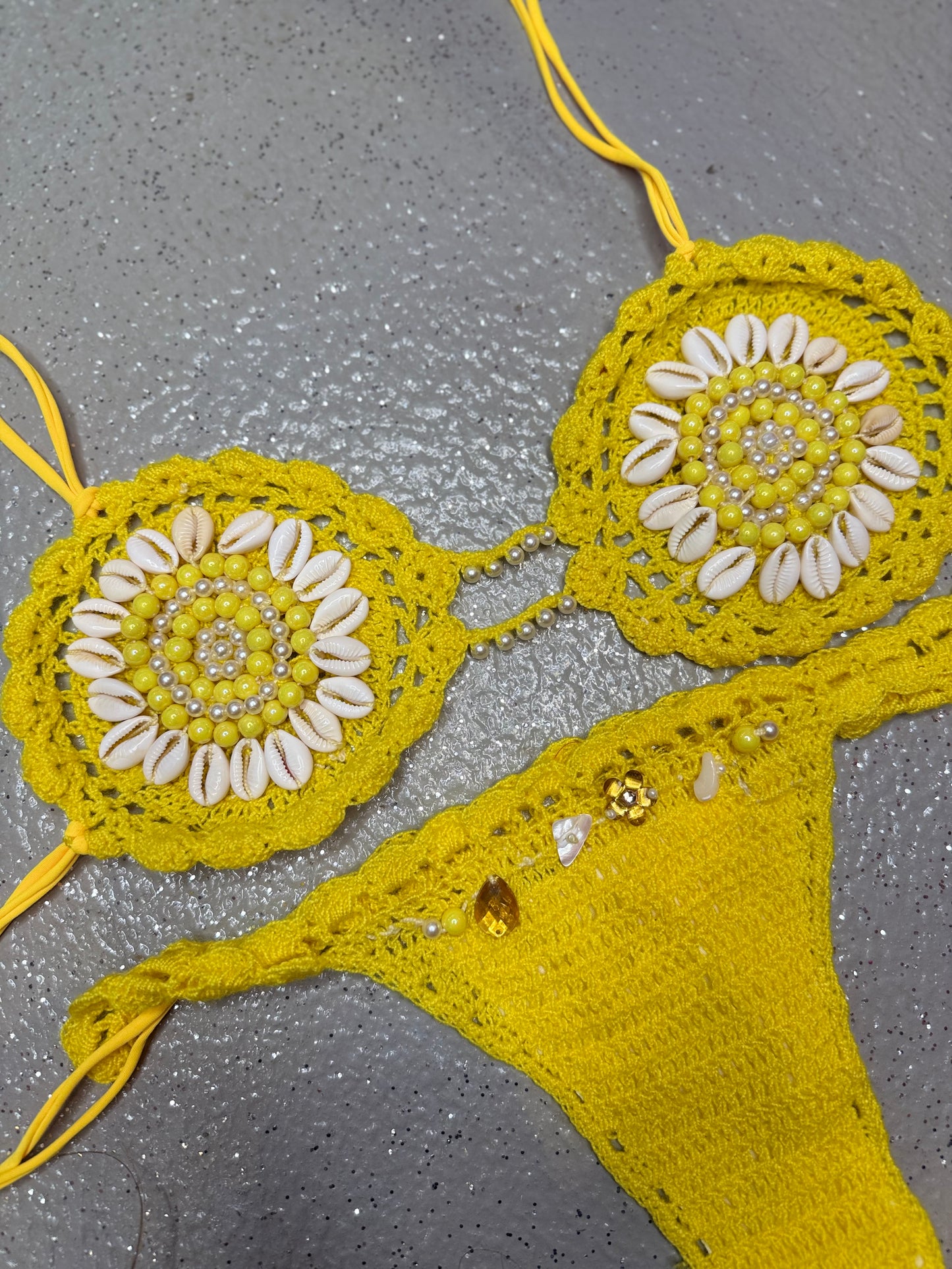 Conchita crochet bikini set