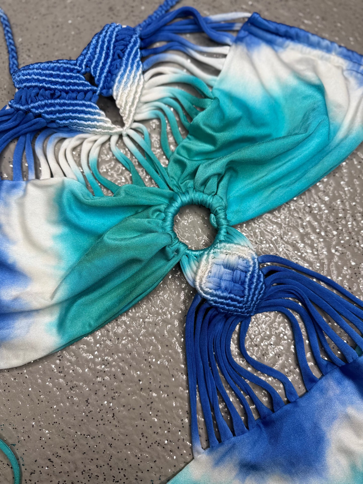 Heaven one piece macramé bikini