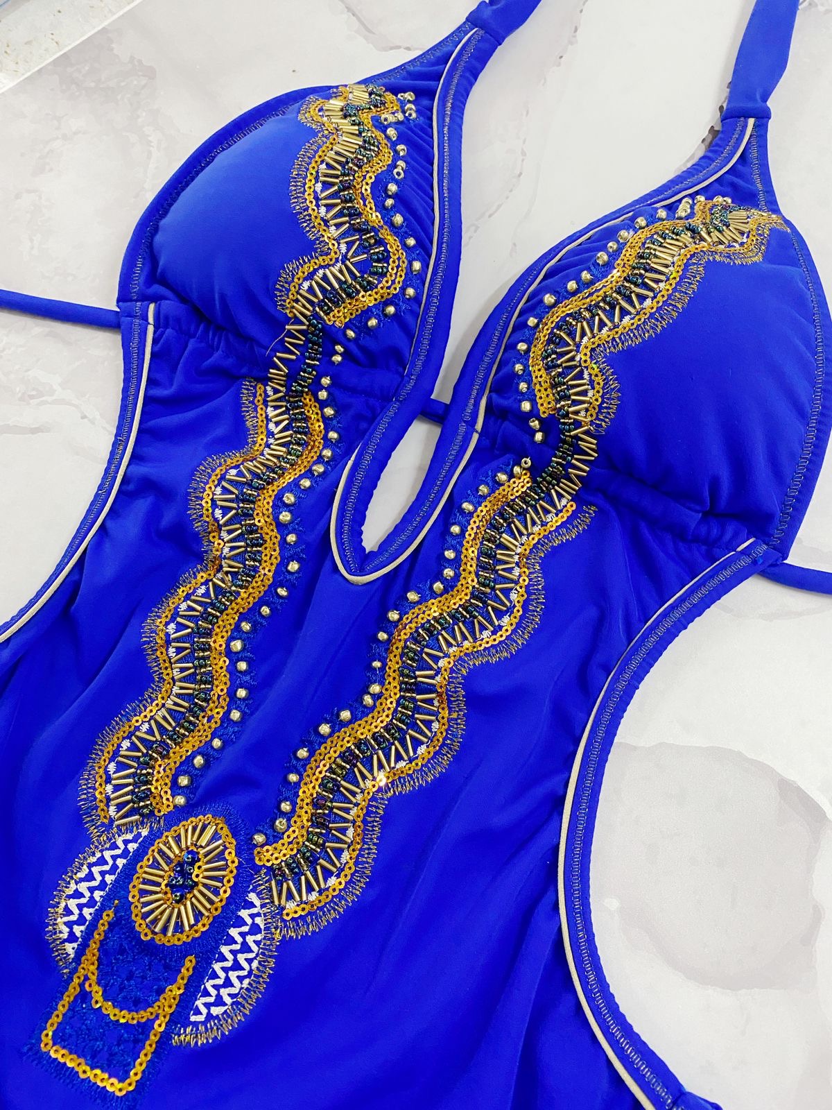 Anitta Solid one piece bikini