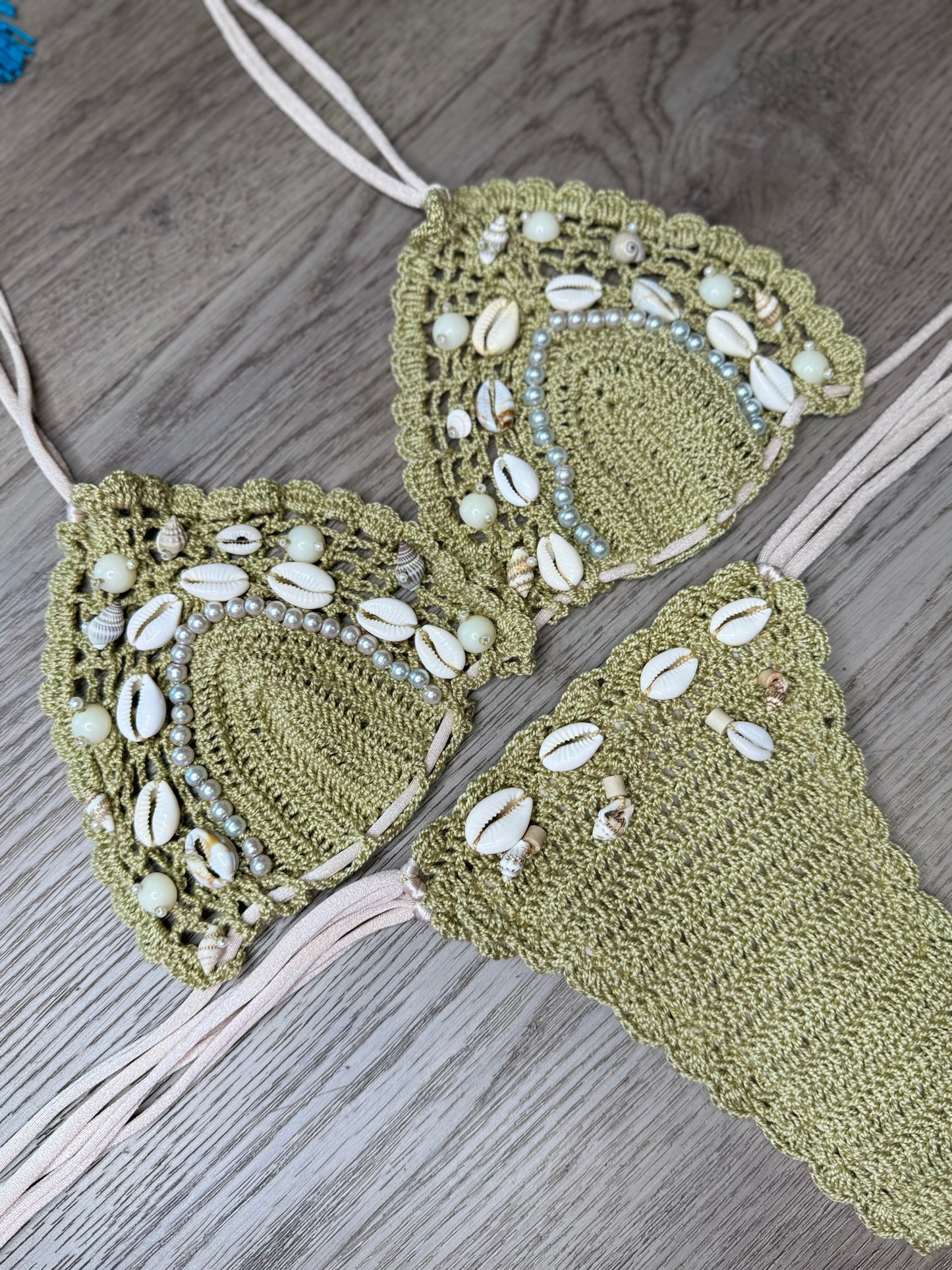 Laury crochet bikini set