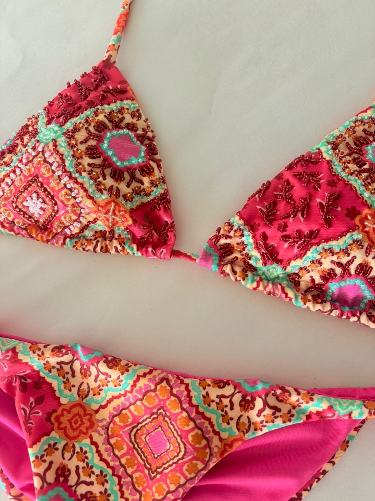 Pinky lover Bikini Set