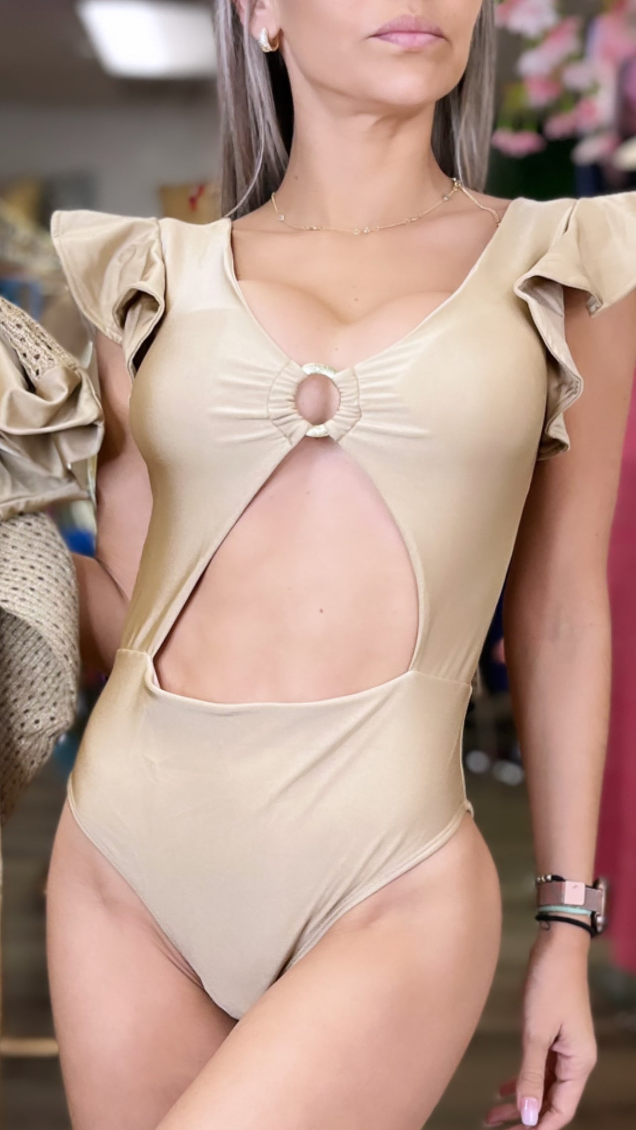 Dedee one piece and coverup set