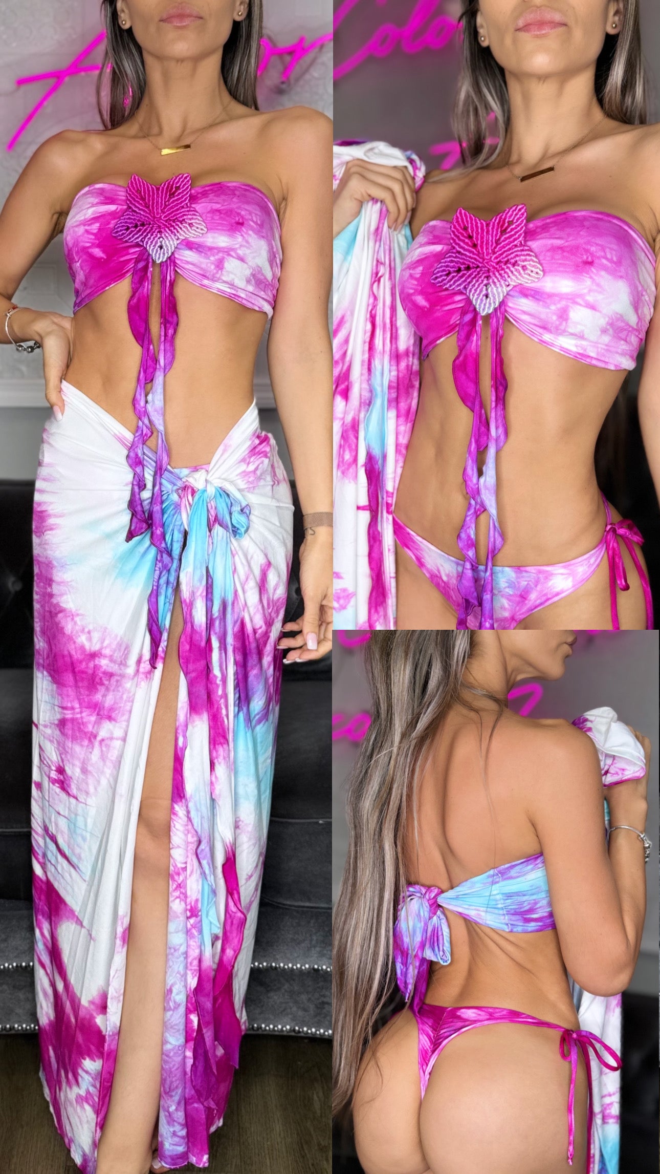 Moana bikini and skirt set