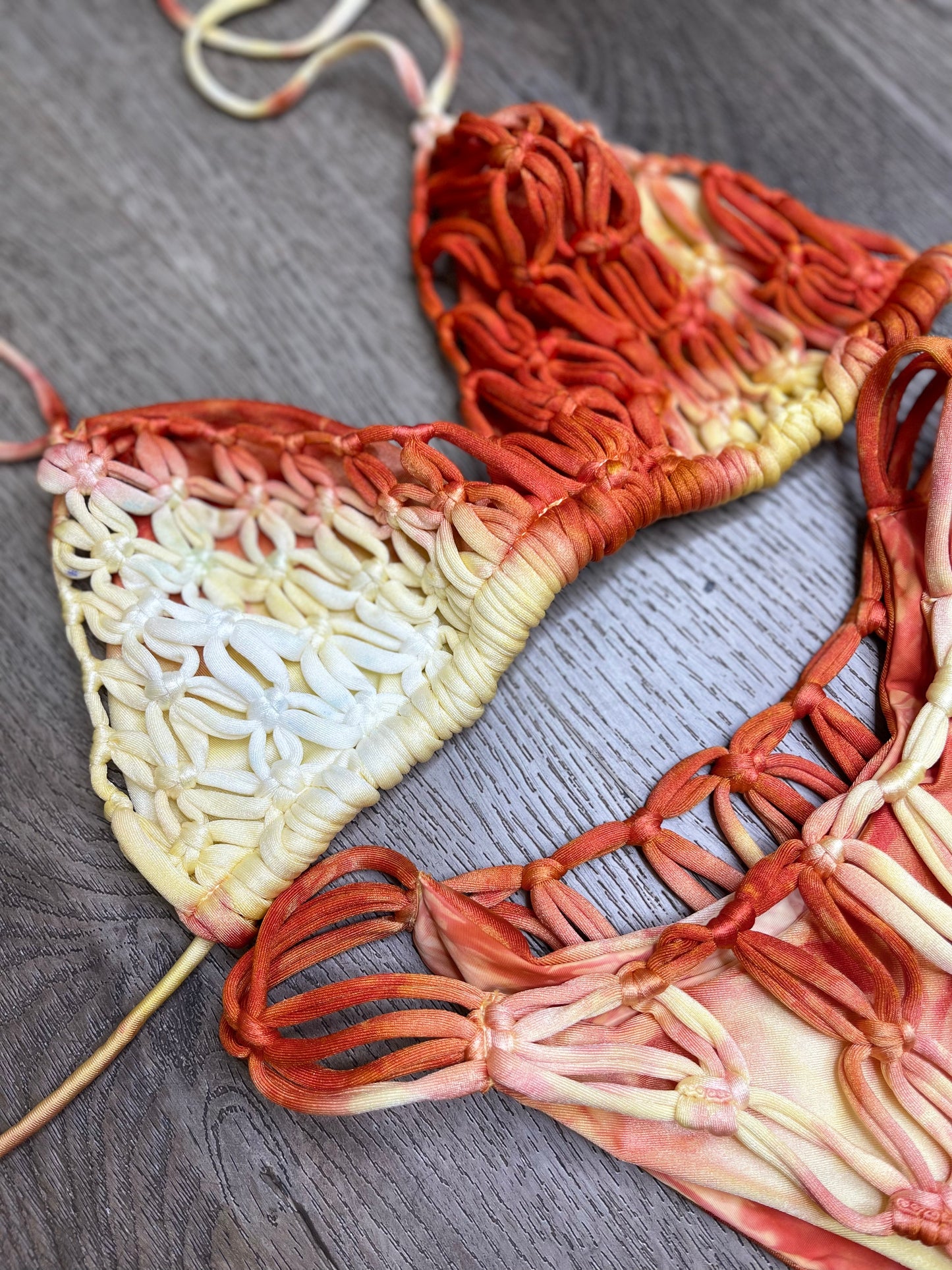 Little love macrame bikini set