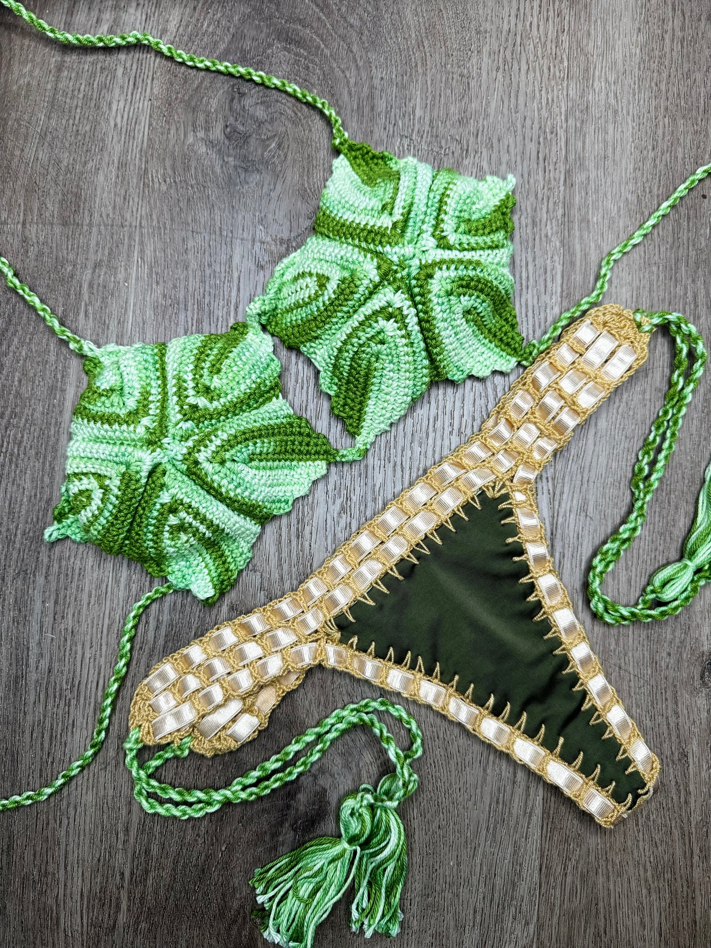 Capella crochet bikini set