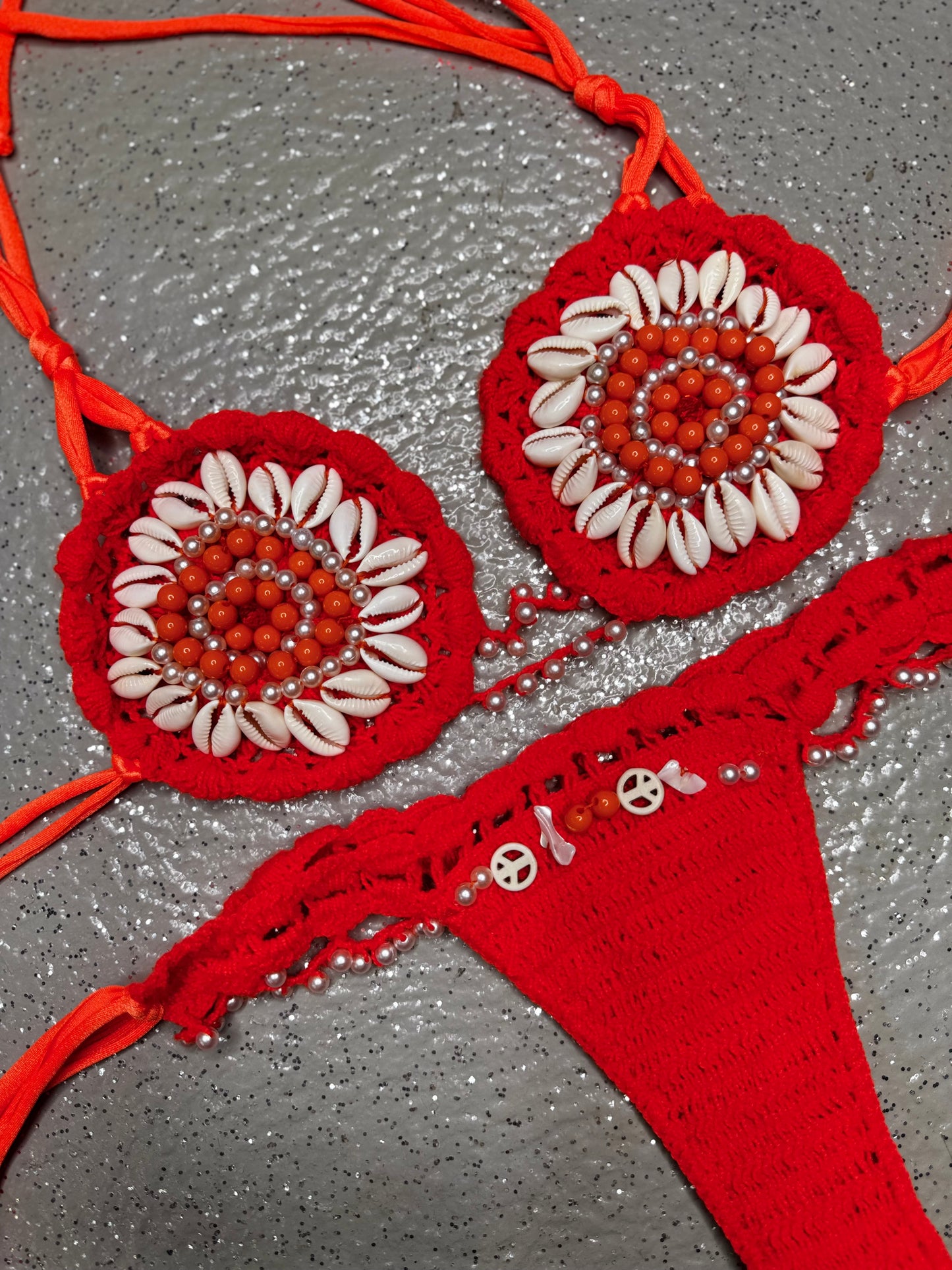 Conchita crochet bikini set