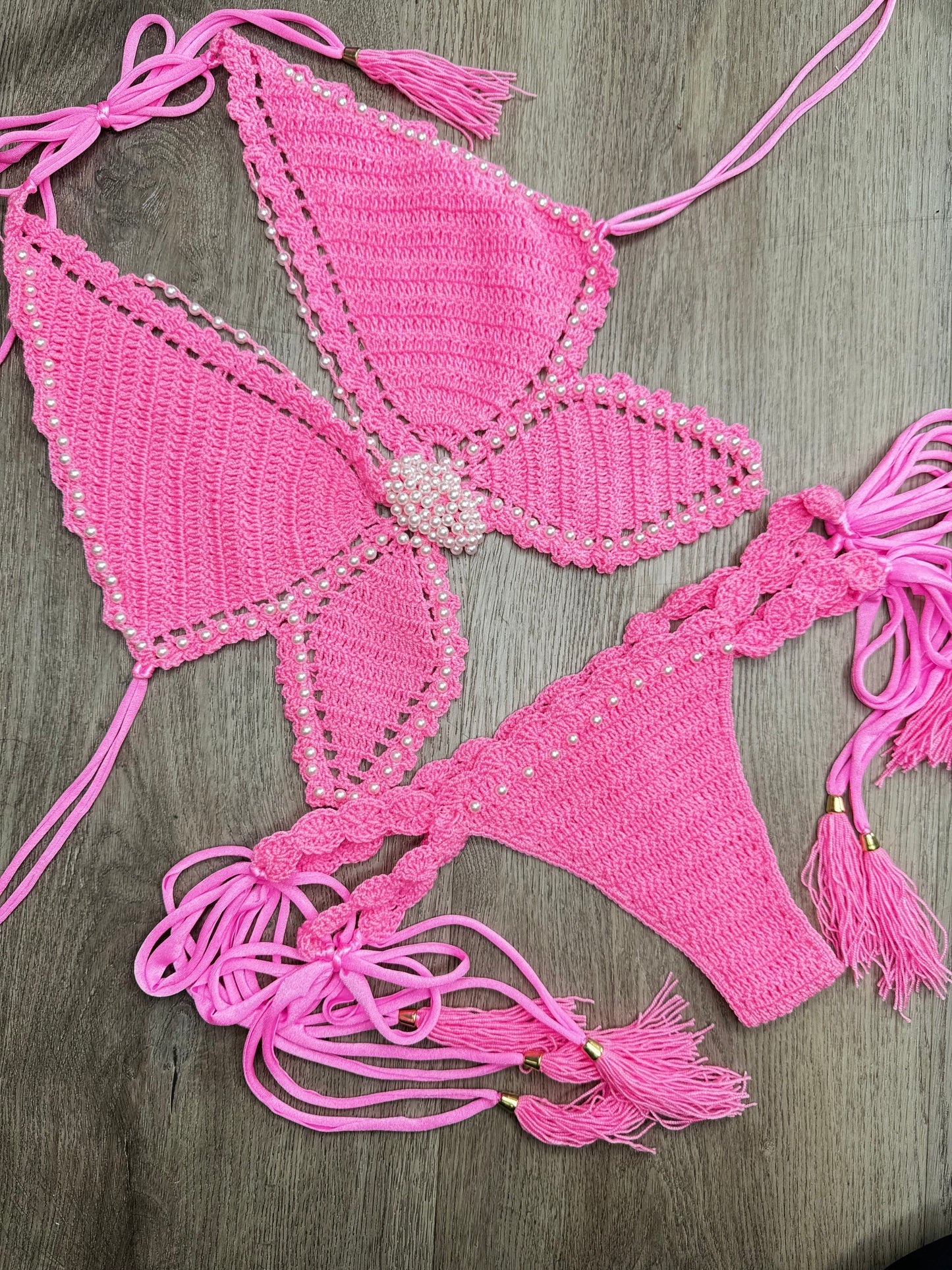 Argus crochet bikini set