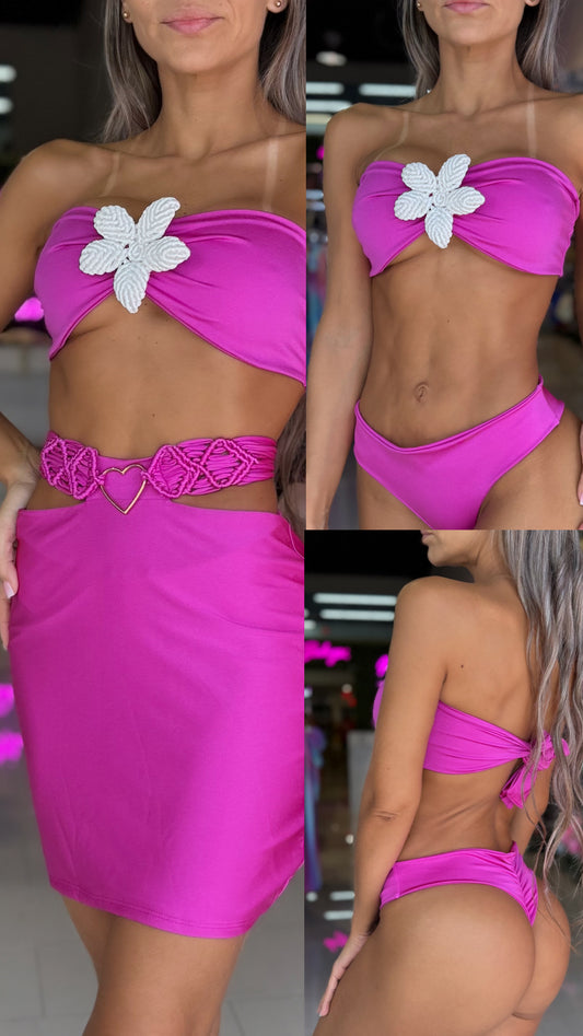 Deisy bikini and skirt set