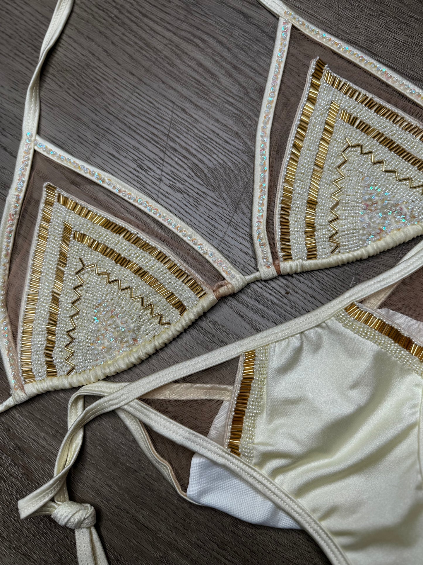 Transparency bikini set
