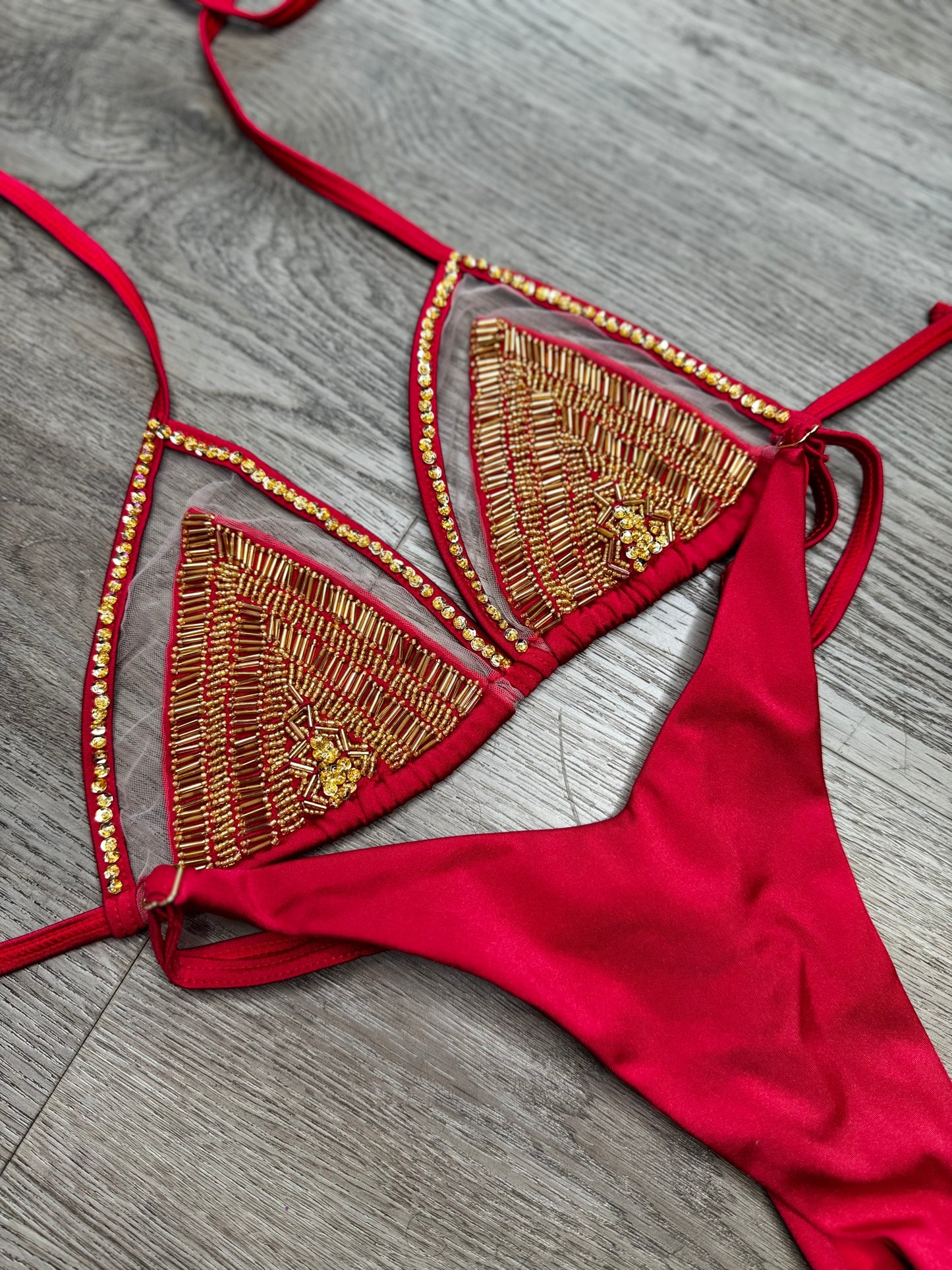 Vee shine bikini set