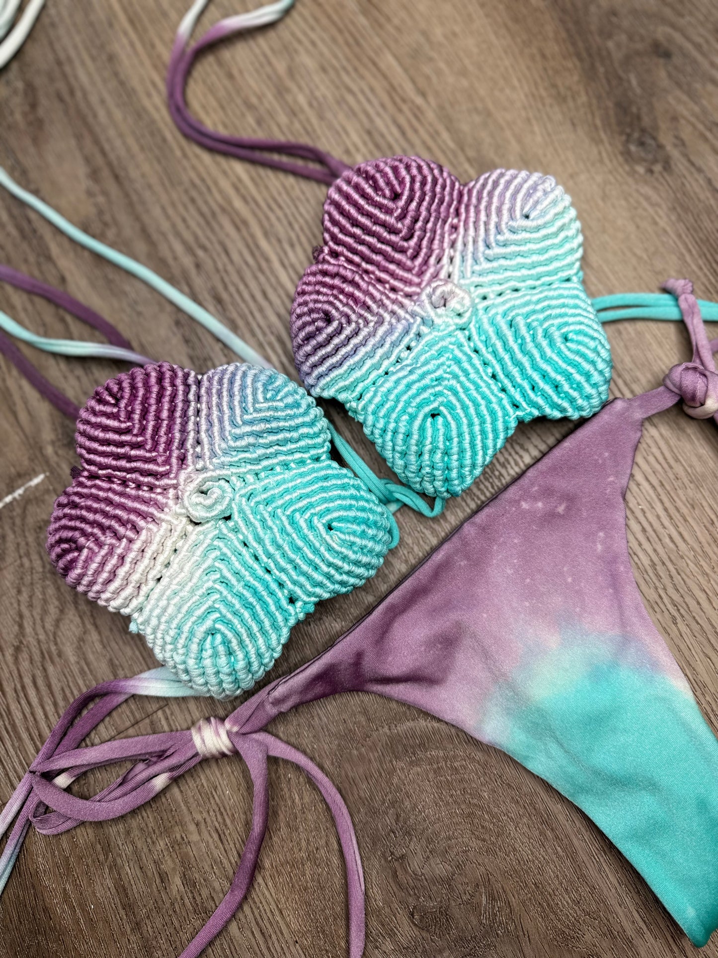 Dalia macrame bikini set