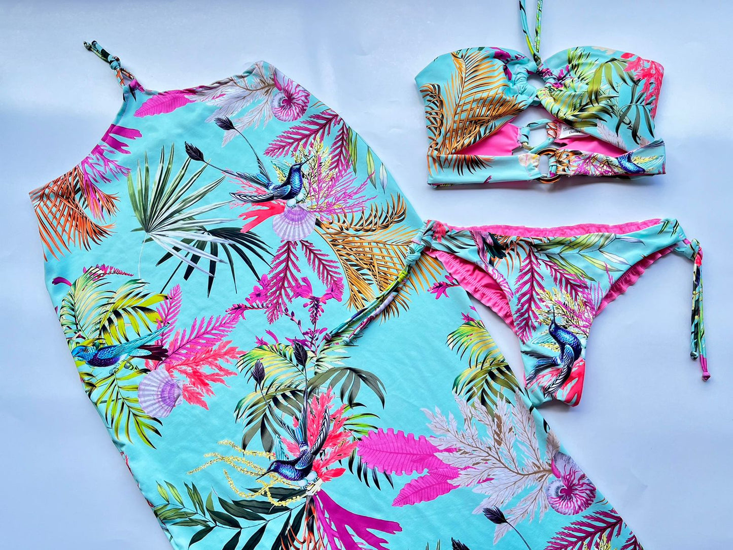Trio Kathe Bikini and cover up set