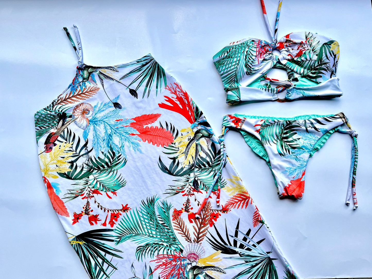 Trio Kathe Bikini and cover up set