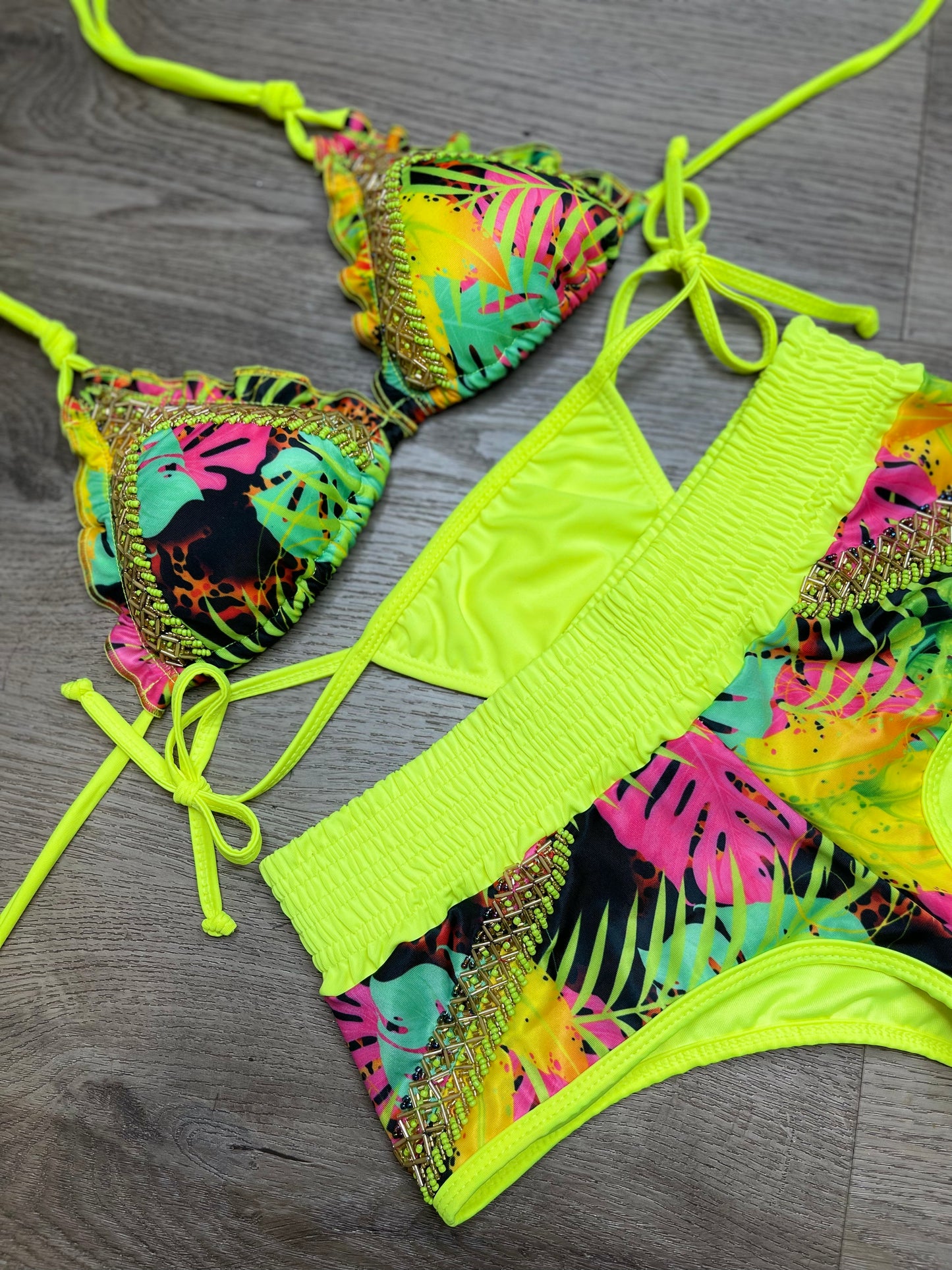 Levi 3 piece bikini set