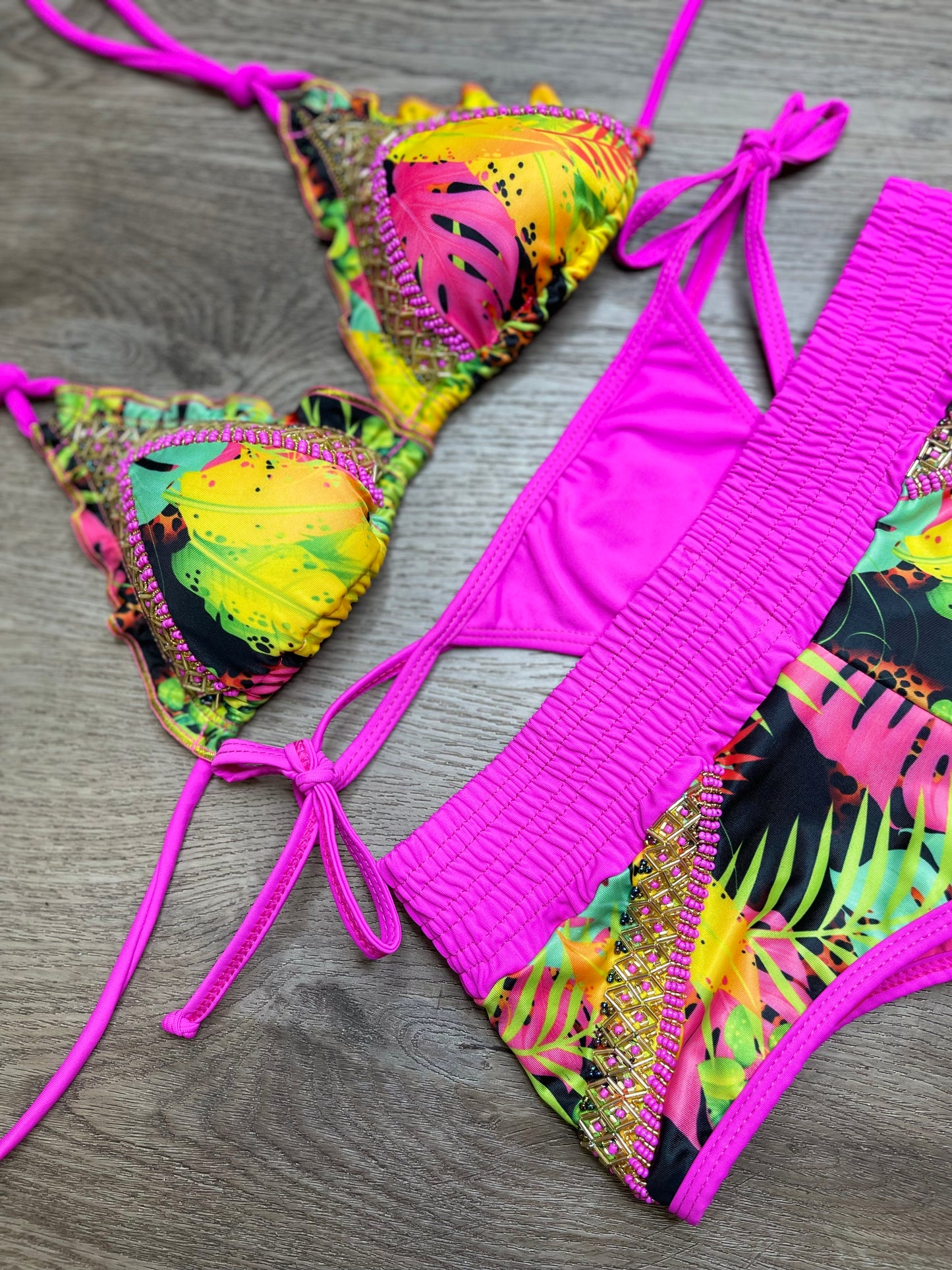 Levi 3 piece bikini set