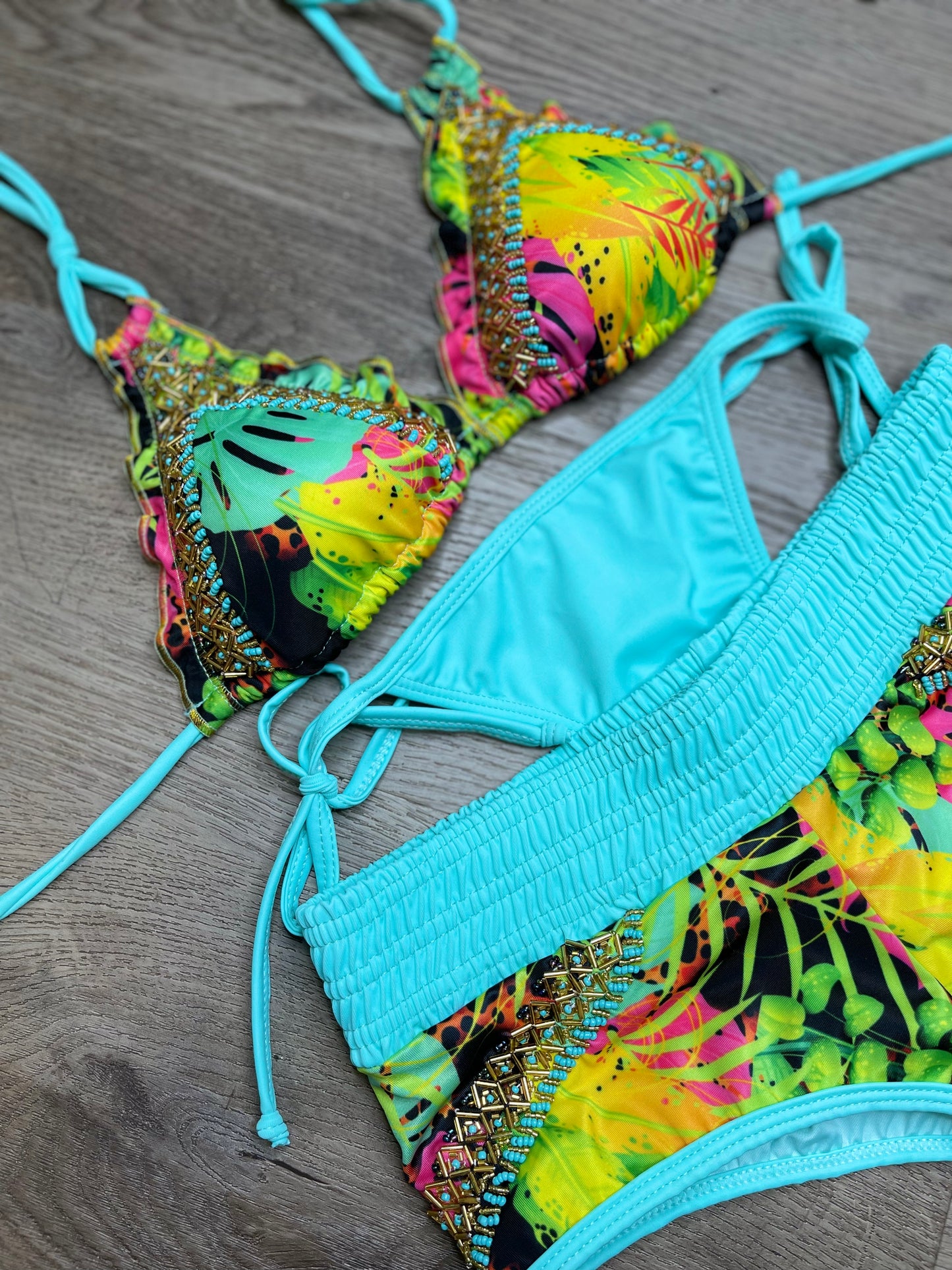 Levi 3 piece bikini set