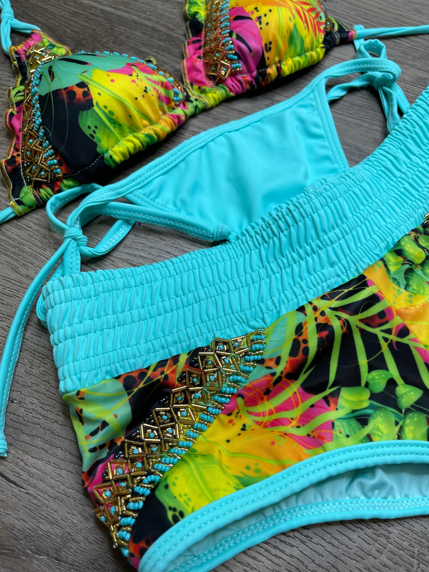 Levi 3 piece bikini set