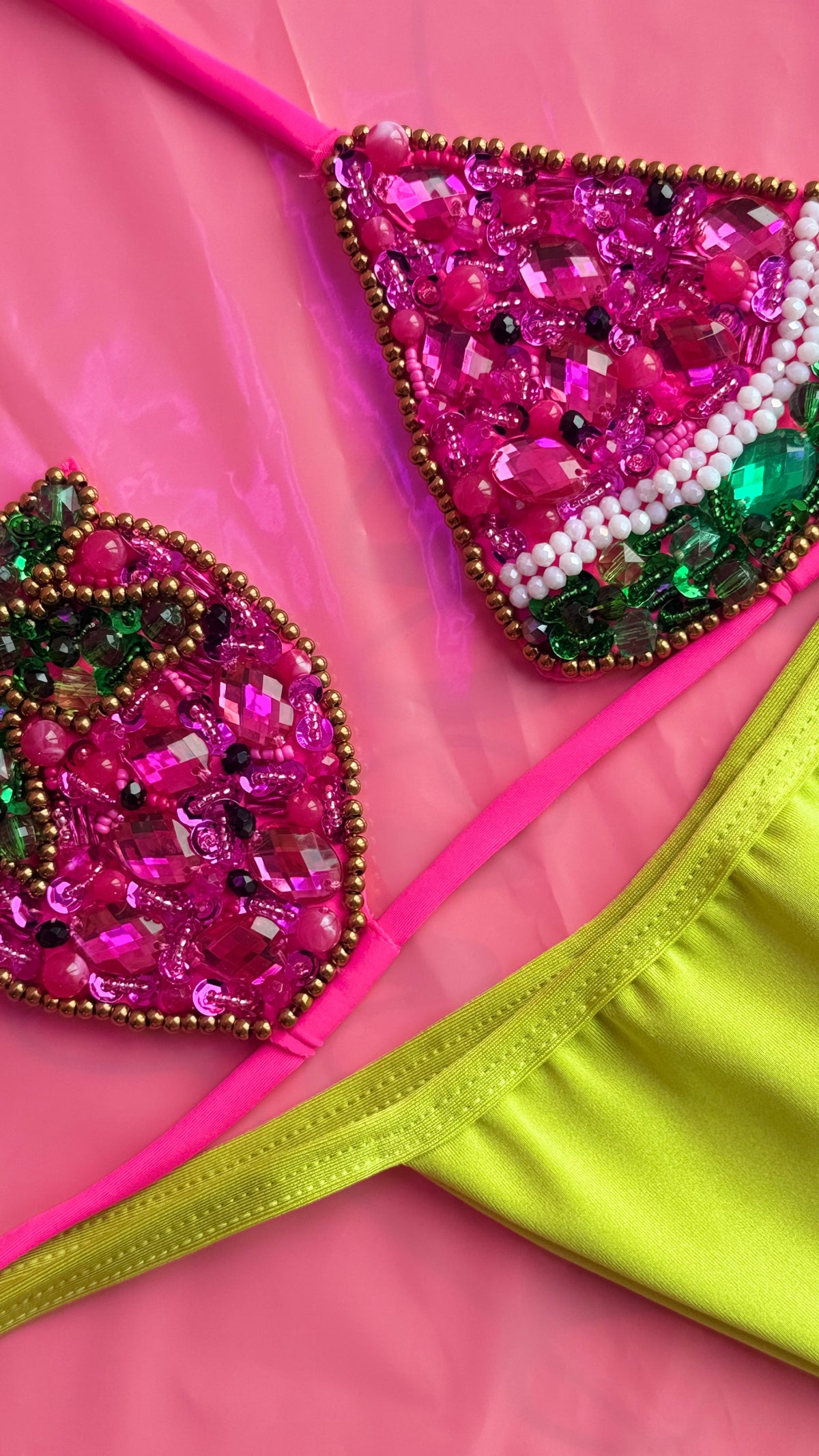 Strawmelon premium bikini set