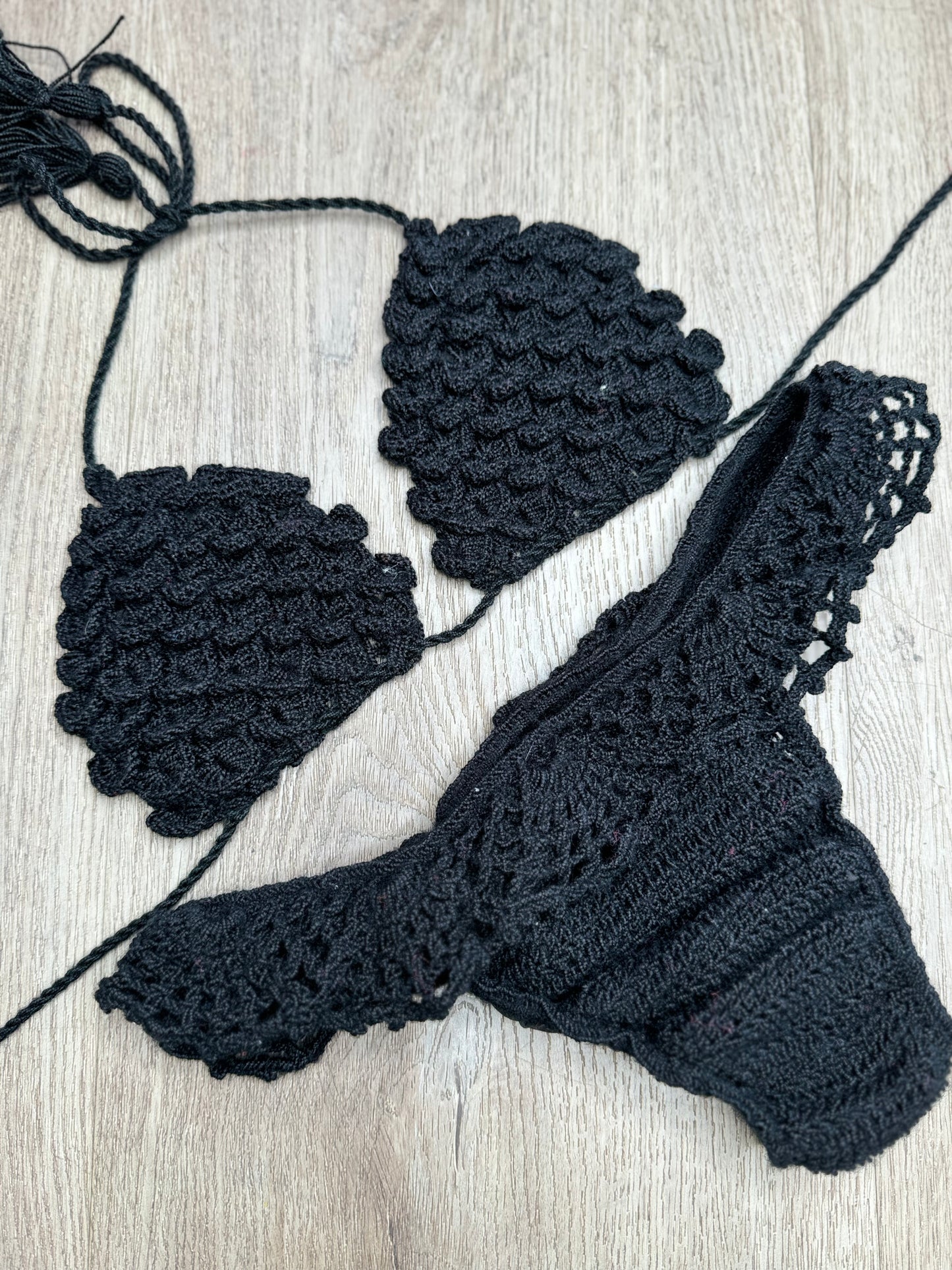 Dulce crochet bikini set