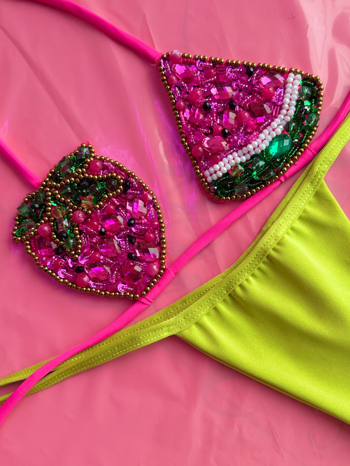 Strawmelon premium bikini set