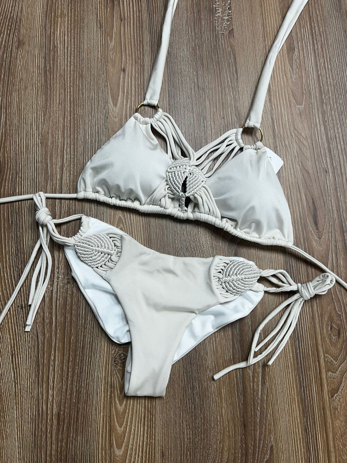 Lady macrame bikini set