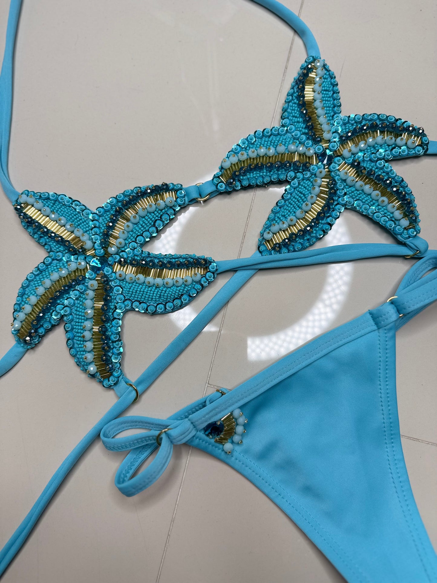 Jellyfish star bikini set