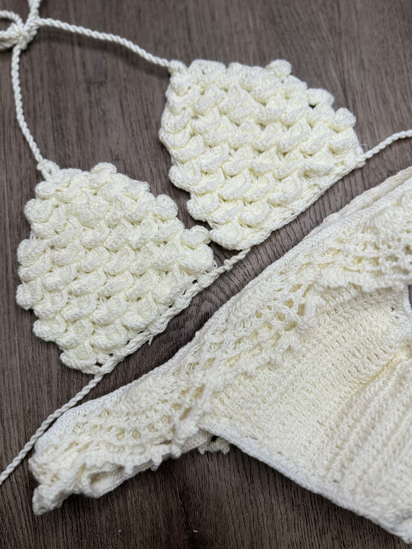 Dulce crochet bikini set