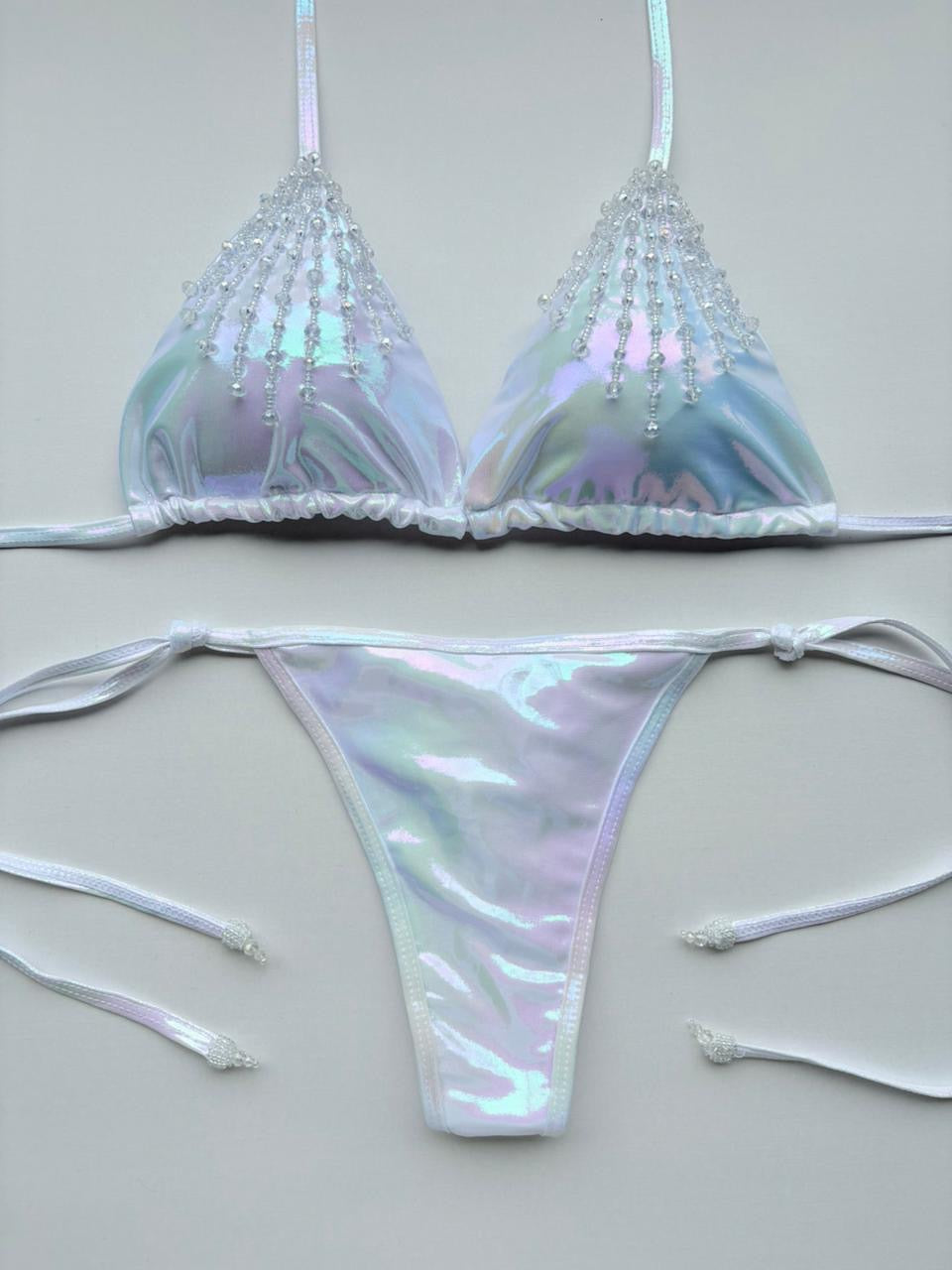 Princess thong bikini set