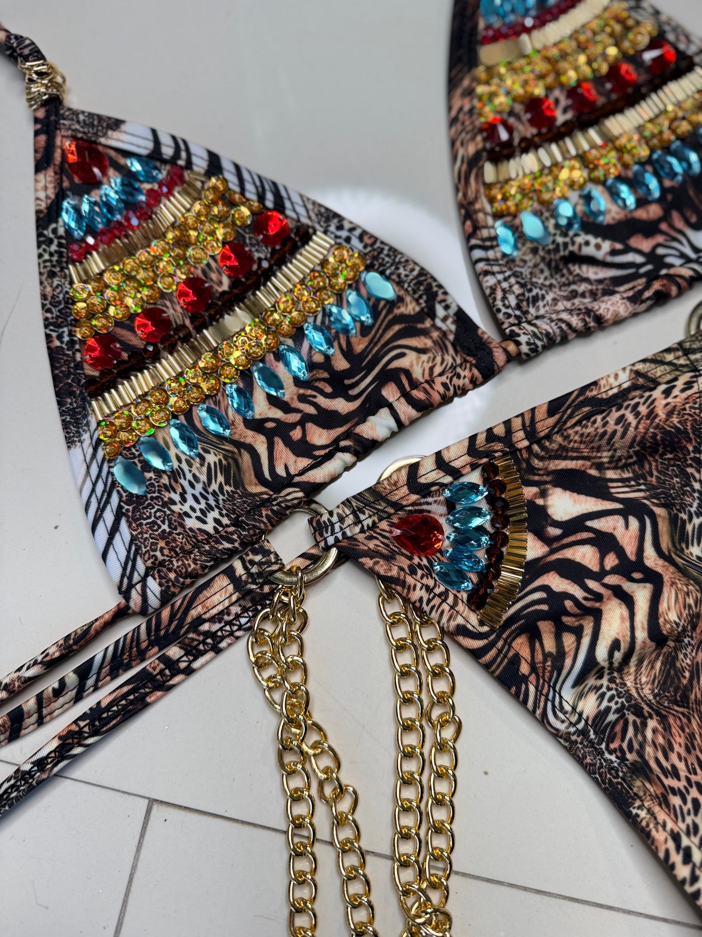 Tiger bikini set