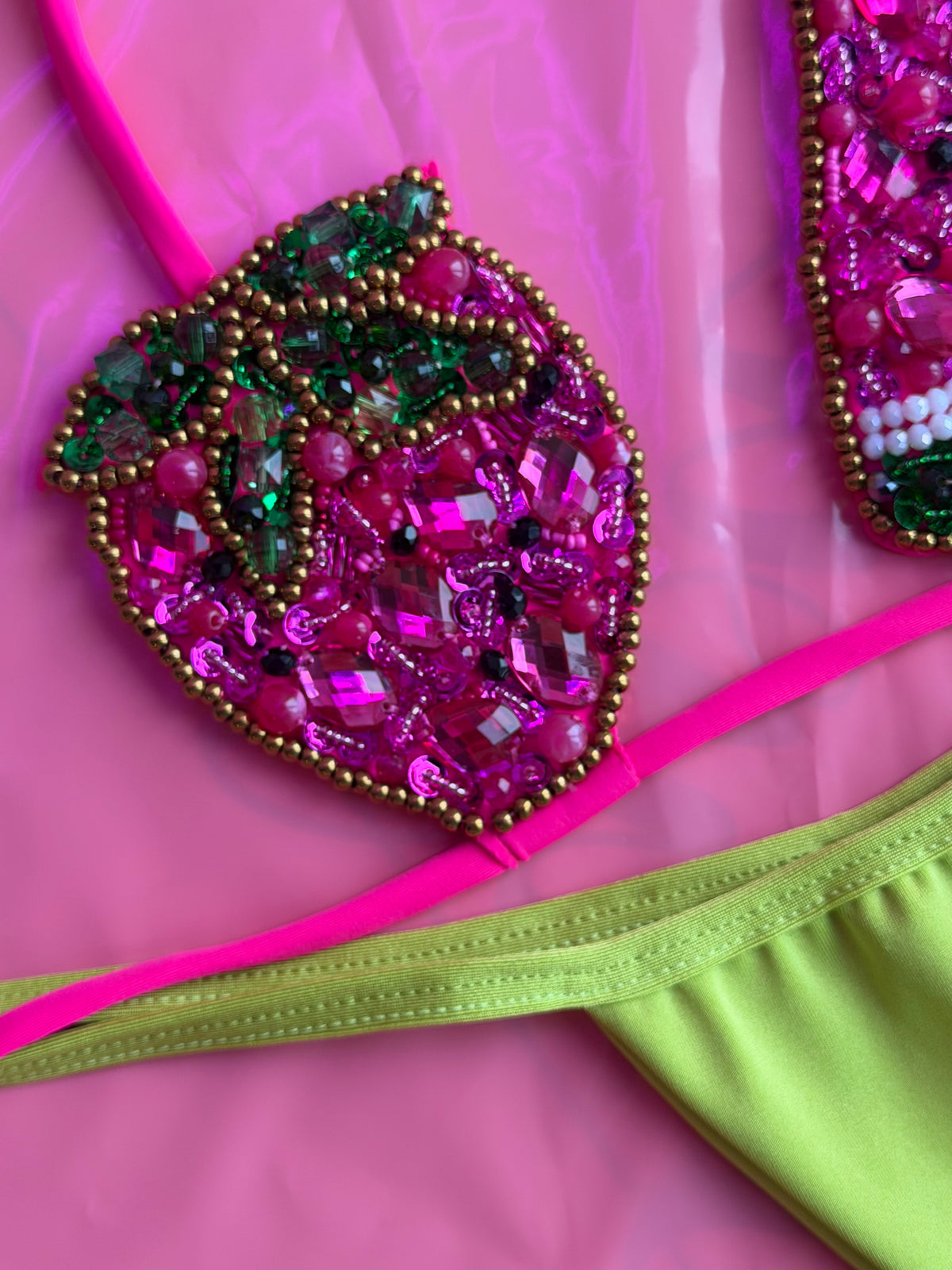 Strawmelon premium bikini set