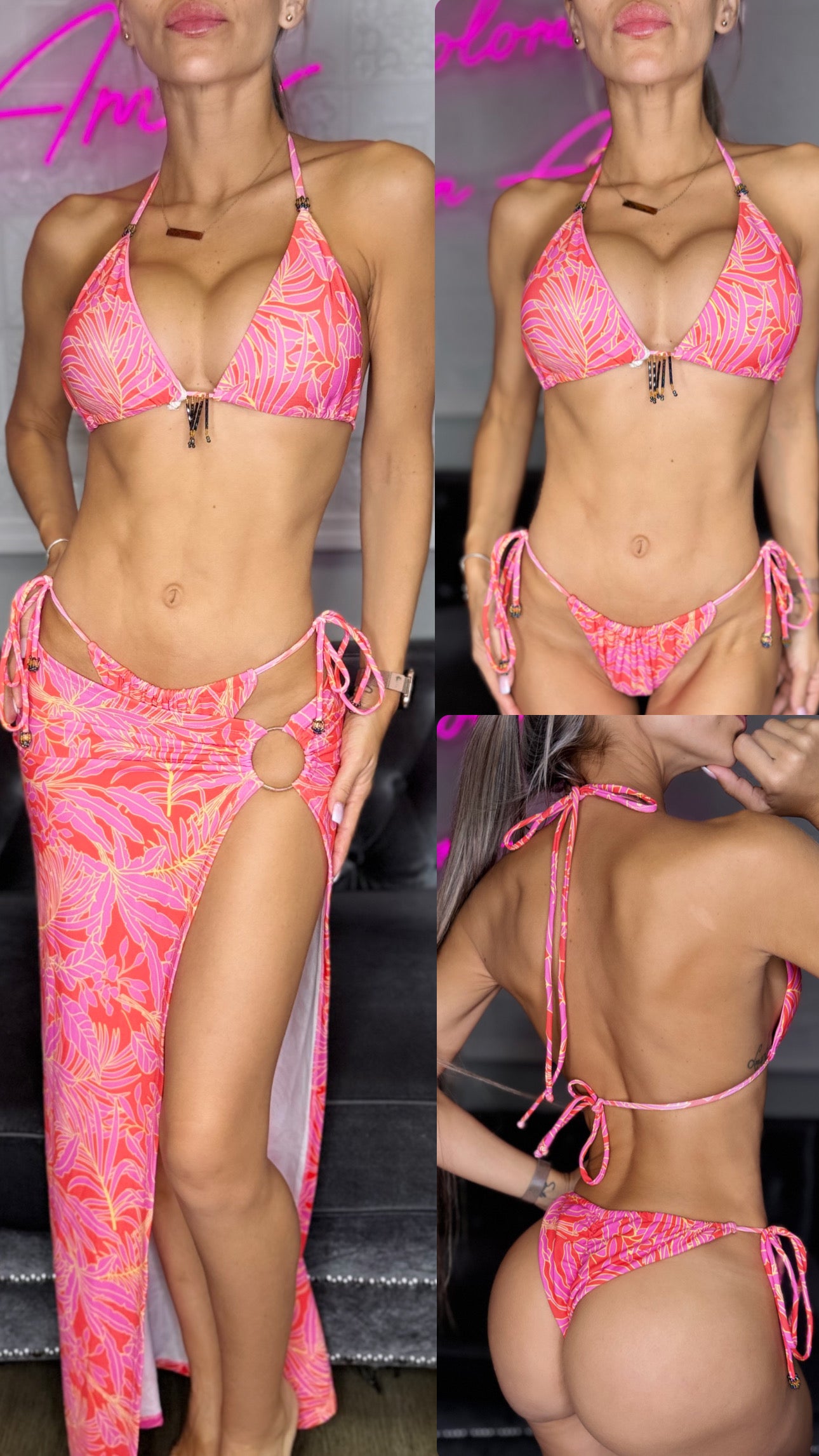 Fun set bikini and skirt