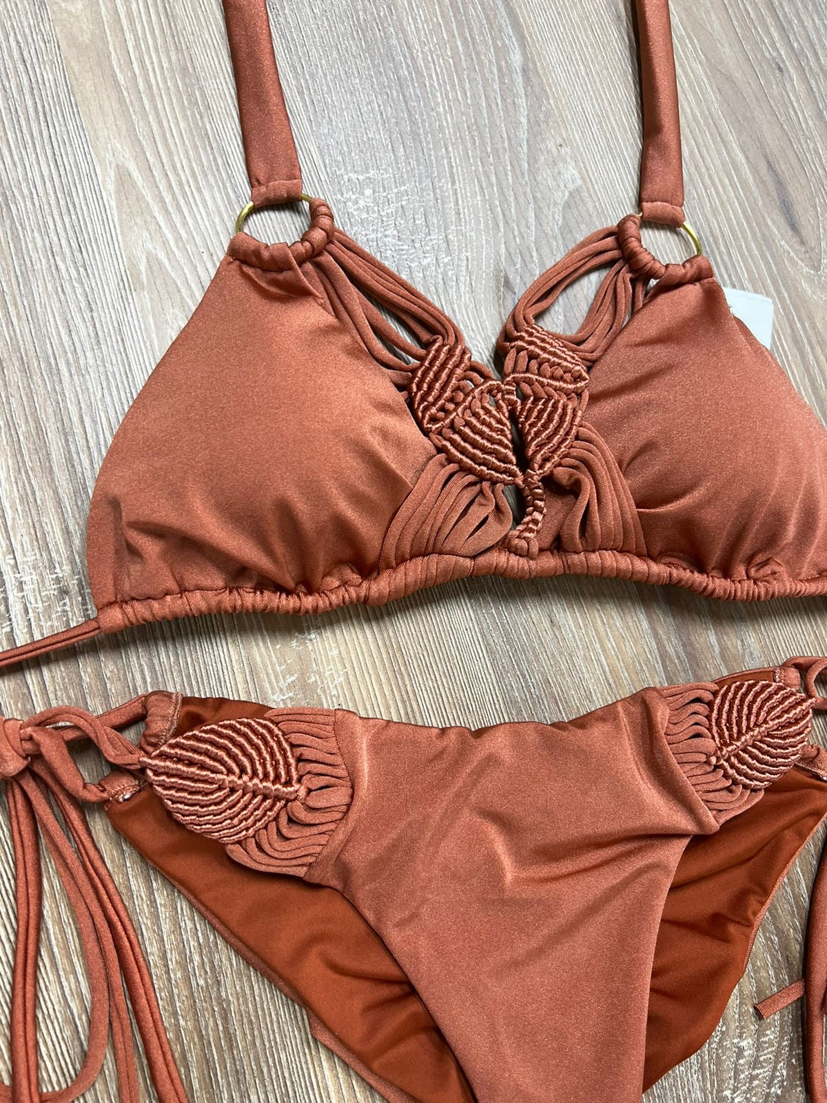 Lady macrame bikini set