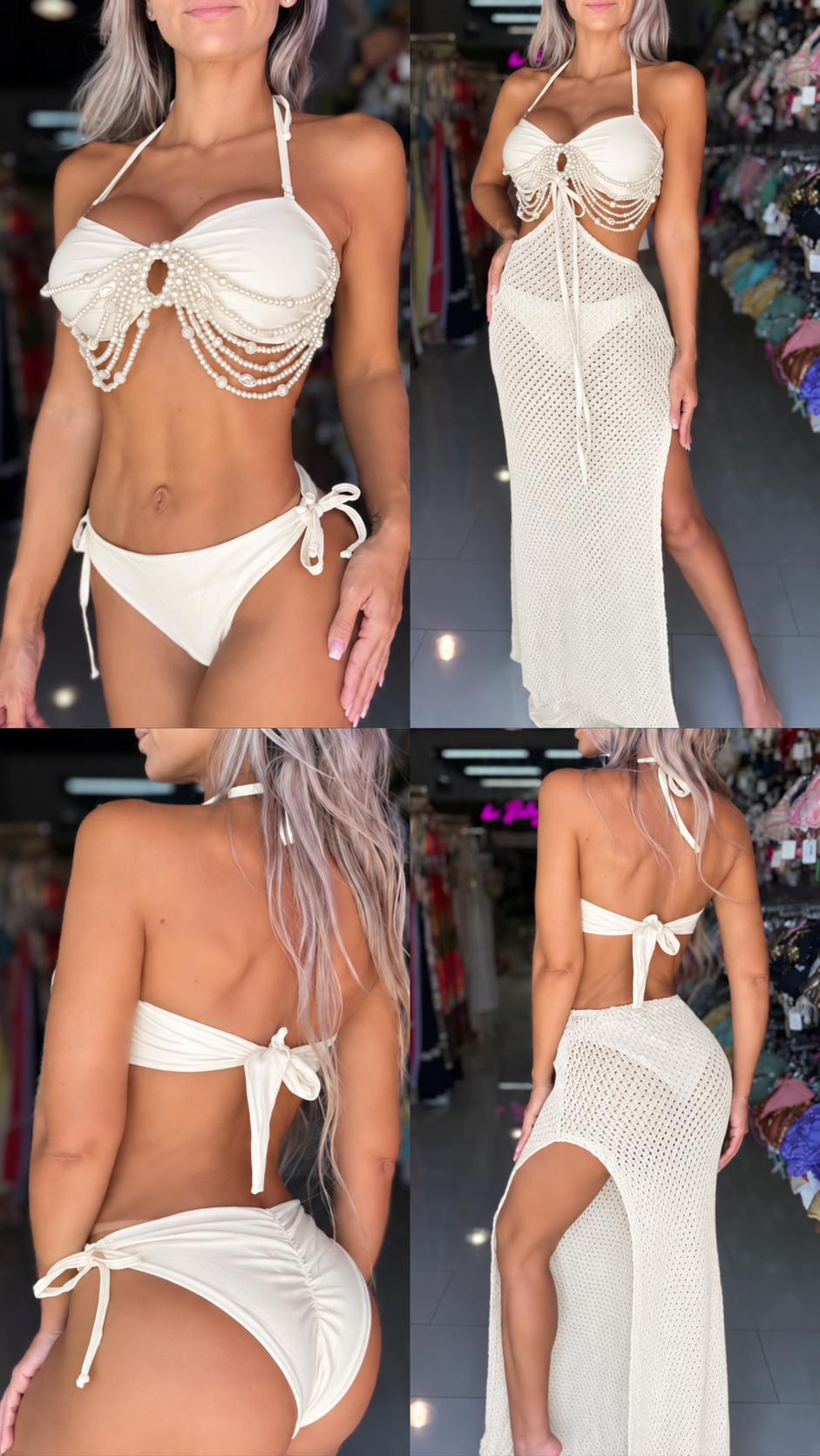 Jazmin bikini and skirt set