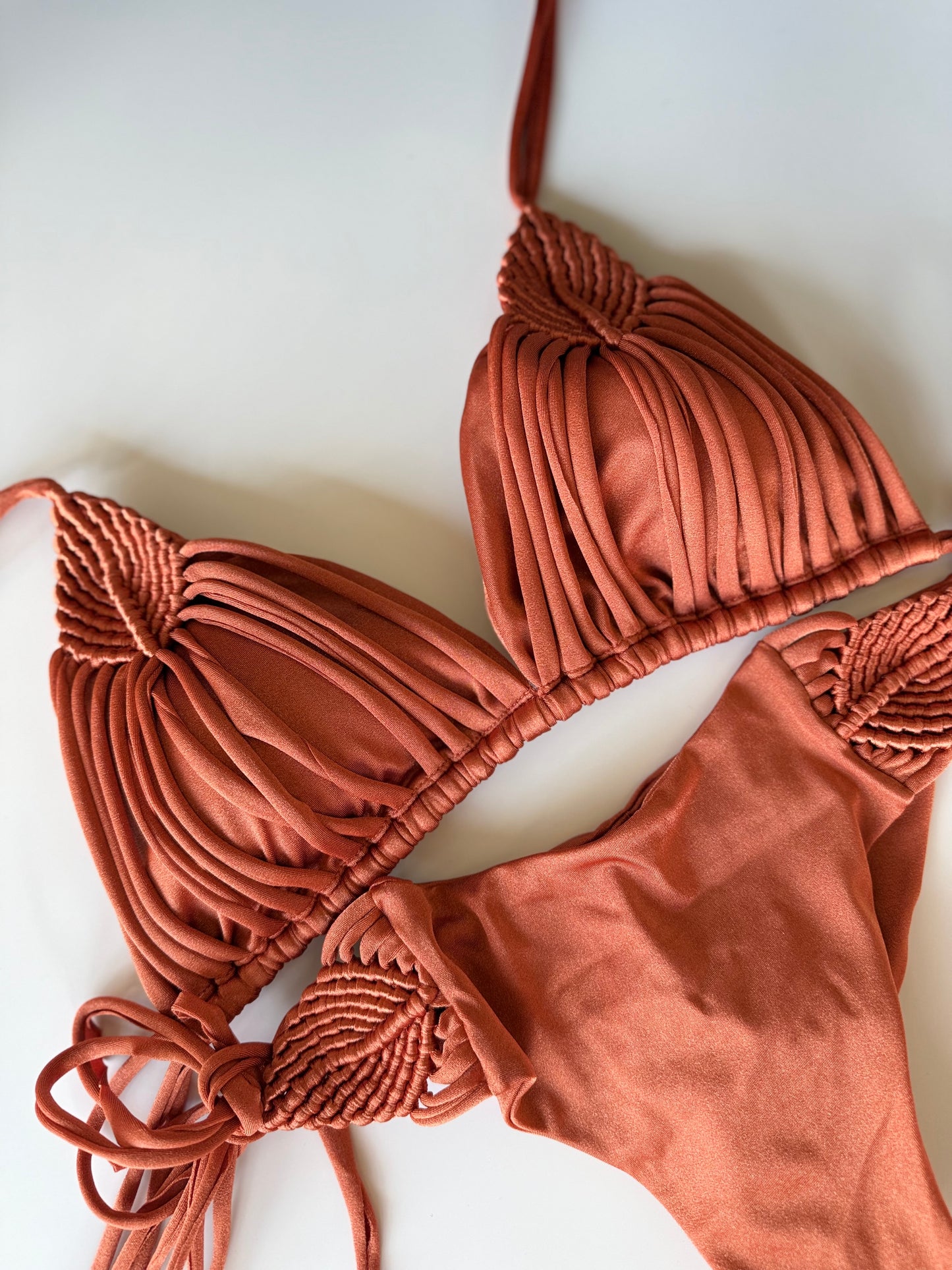 Lovely macrame bikini set