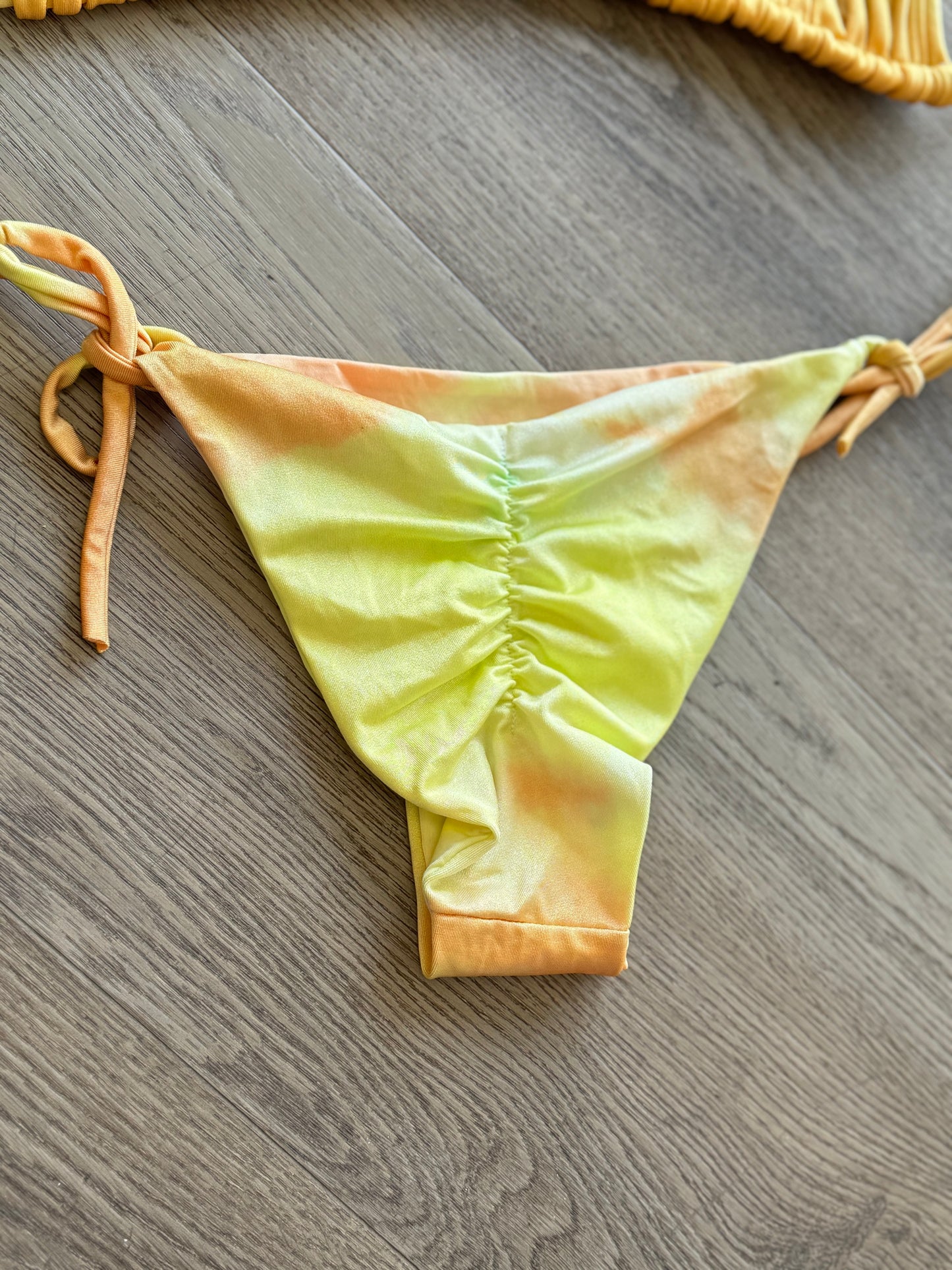 Anat degrade macramé bikini set