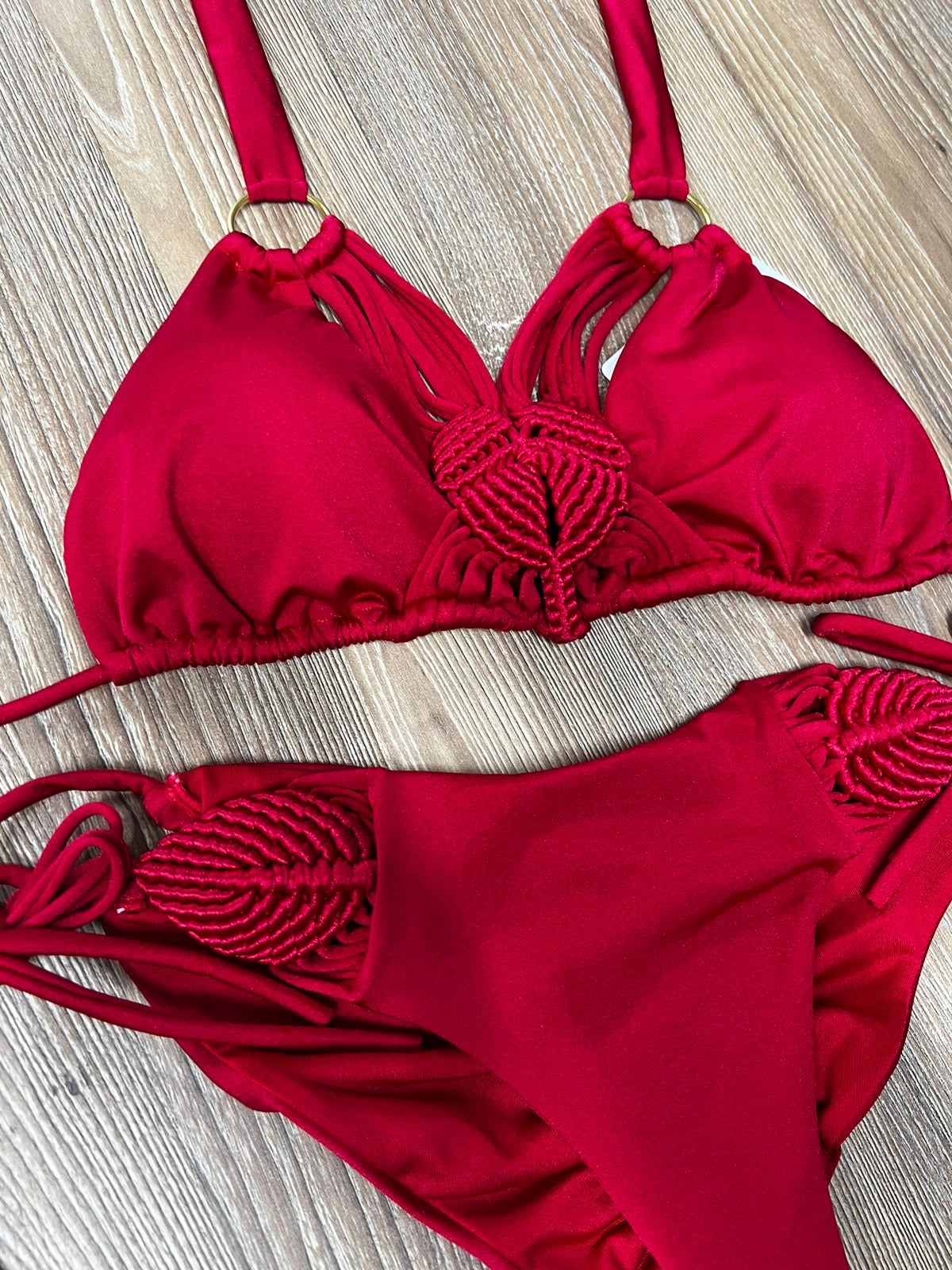 Lady macrame bikini set