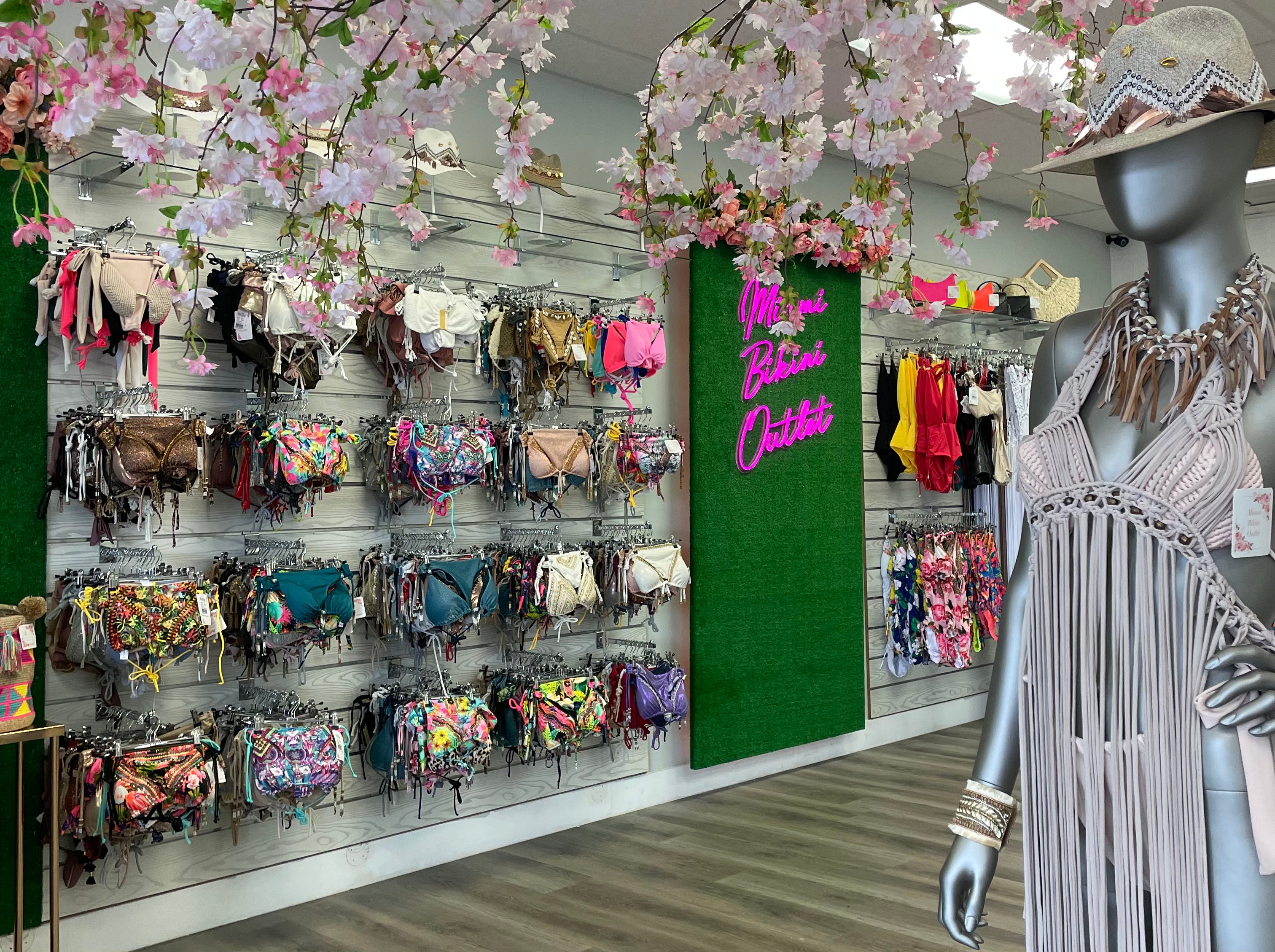 Bikini sales outlet store