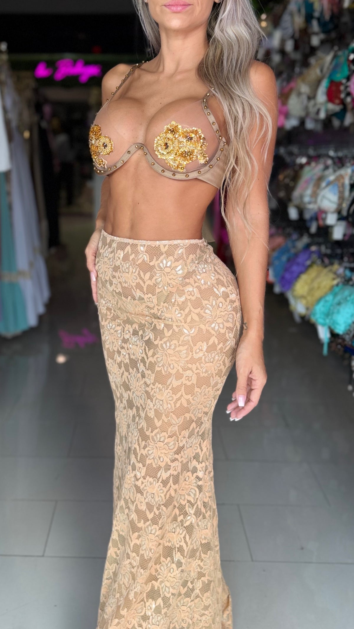 Karina bikini and skirt set