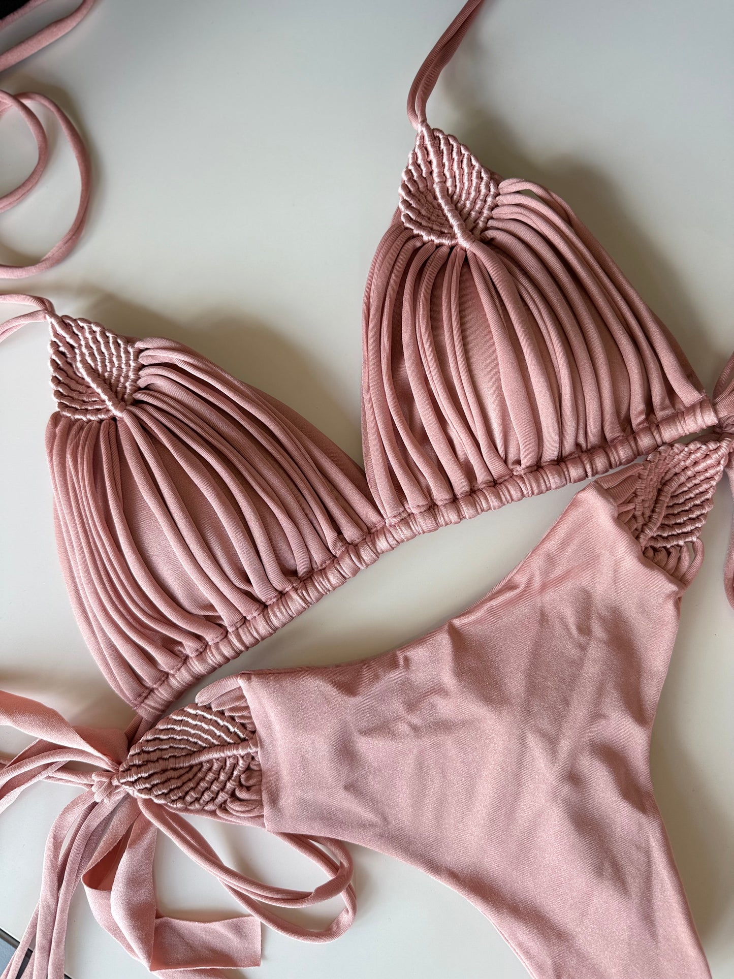 Lovely macrame bikini set